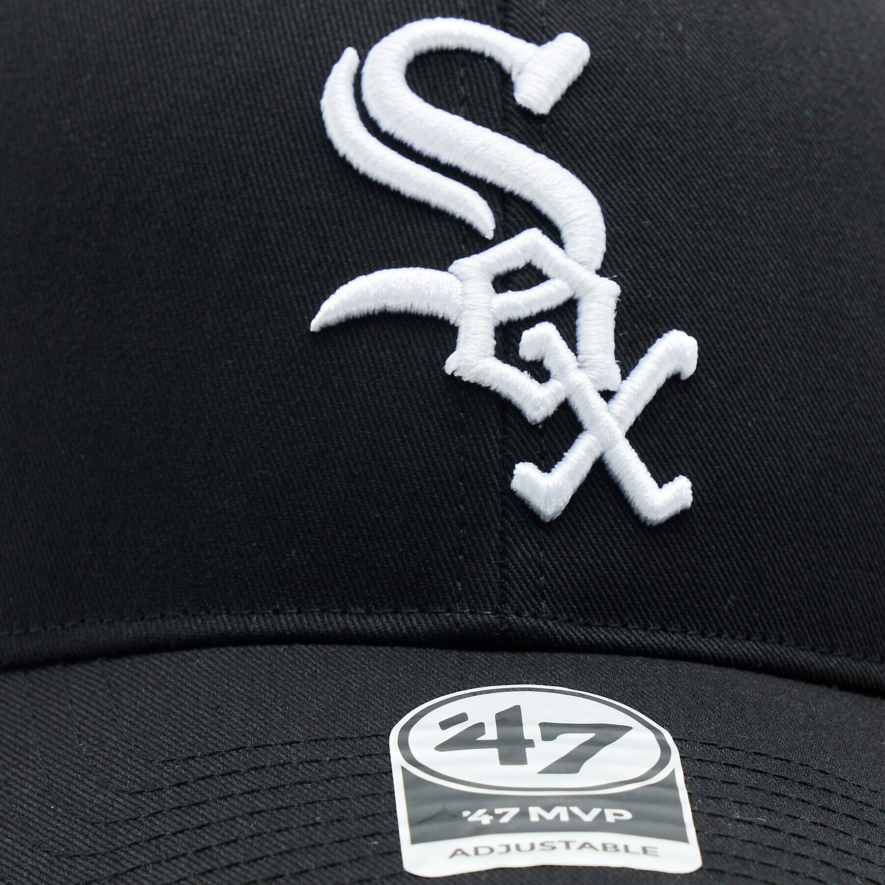 47 Brand Šiltovka MLB Chicago White Sox Branson '47 MVP B-BRANS06CTP-BK Čierna - Pepit.sk