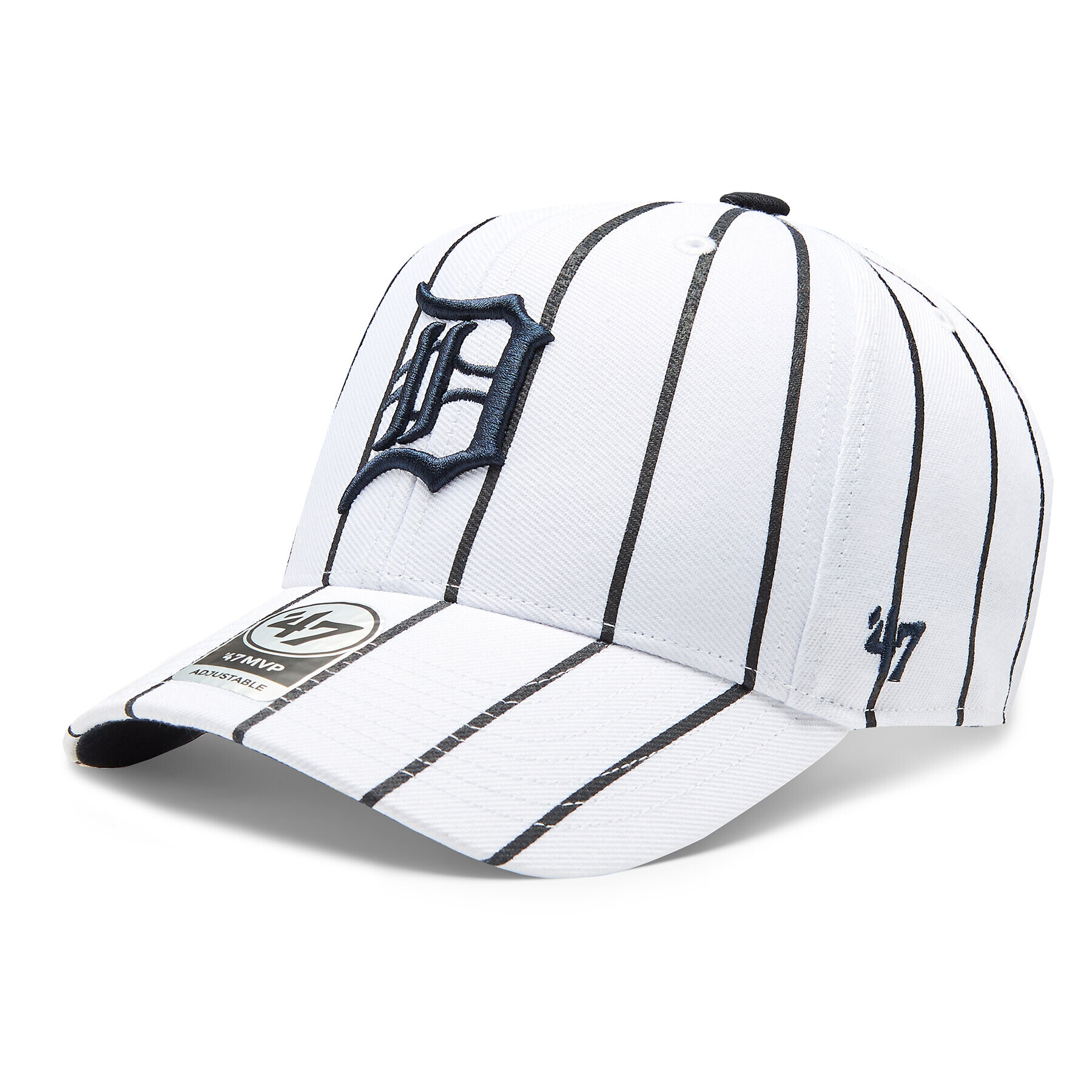 47 Brand Šiltovka MLB Detroit Tigers Bird Cage 47 MVP B-BDCG09WBV-WH Biela - Pepit.sk