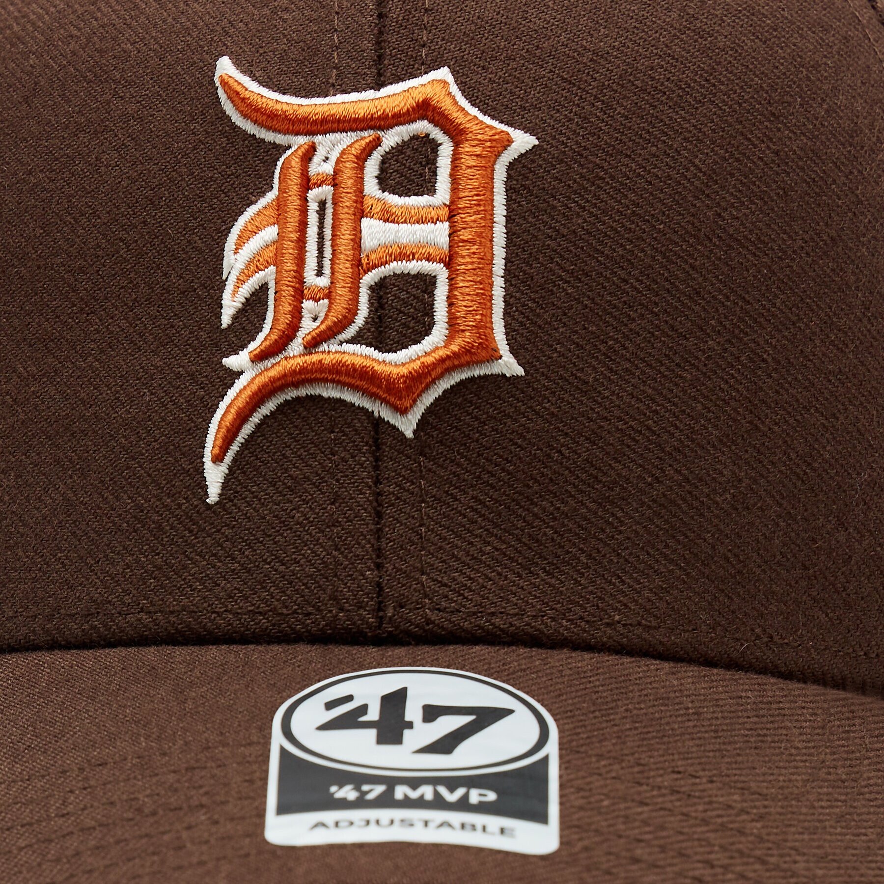 47 Brand Šiltovka MLB Detroit Tigers Sure Shot Snapback '47 MVP B-SUMVP09WBP-BW Hnedá - Pepit.sk