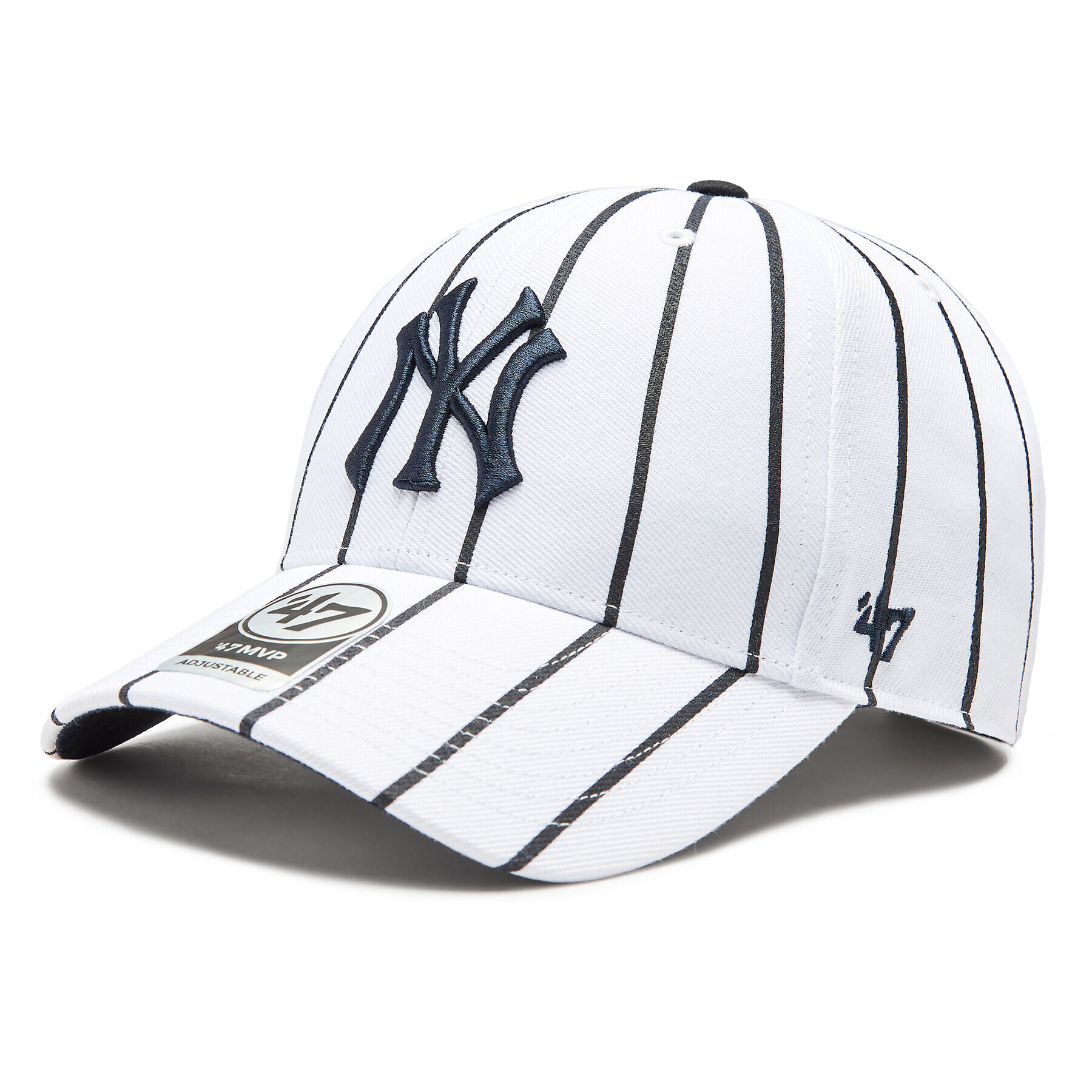 47 Brand Šiltovka MLB New York Yankees Bird Cage 47 MVP B-BDCG17WBV-WHG Biela - Pepit.sk