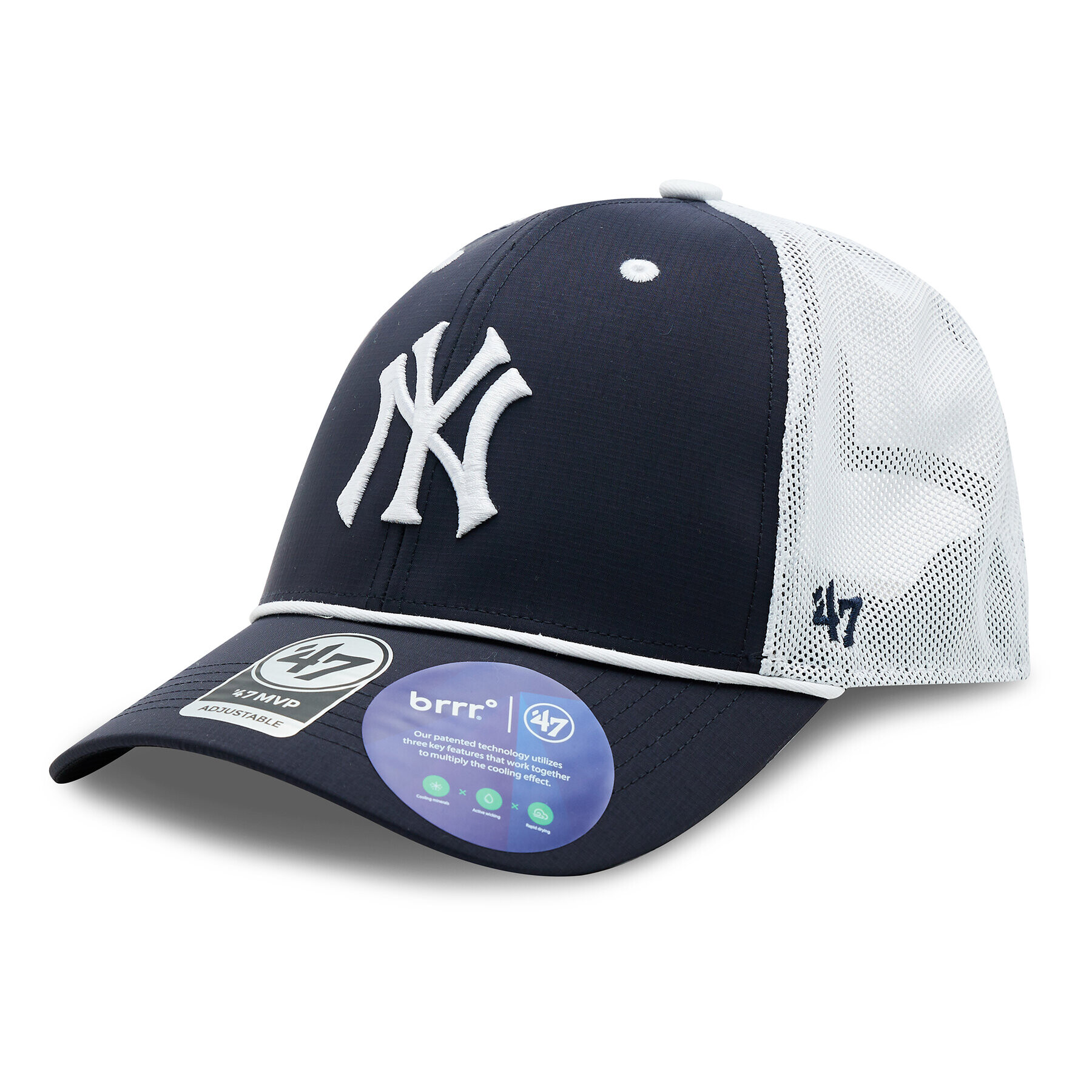 47 Brand Šiltovka MLB New York Yankees brrr Mesh Pop 47 MVP B-BRPOP17BBP-NY Tmavomodrá - Pepit.sk