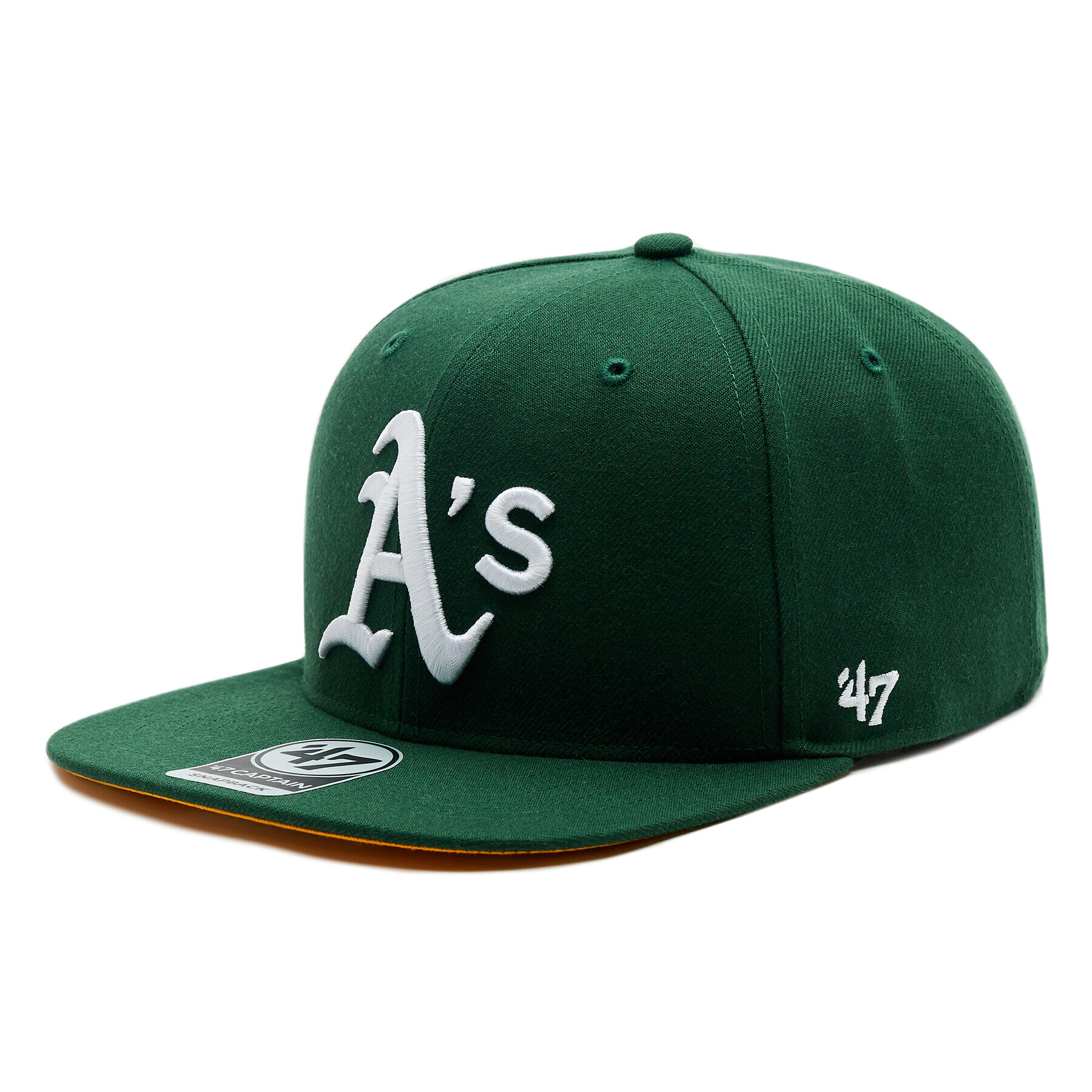 47 Brand Šiltovka MLB WS Oakland Athletics Sure Shot Under '47 CAPTAIN BCWS-SRSUC18WBP-DG89 Zelená - Pepit.sk