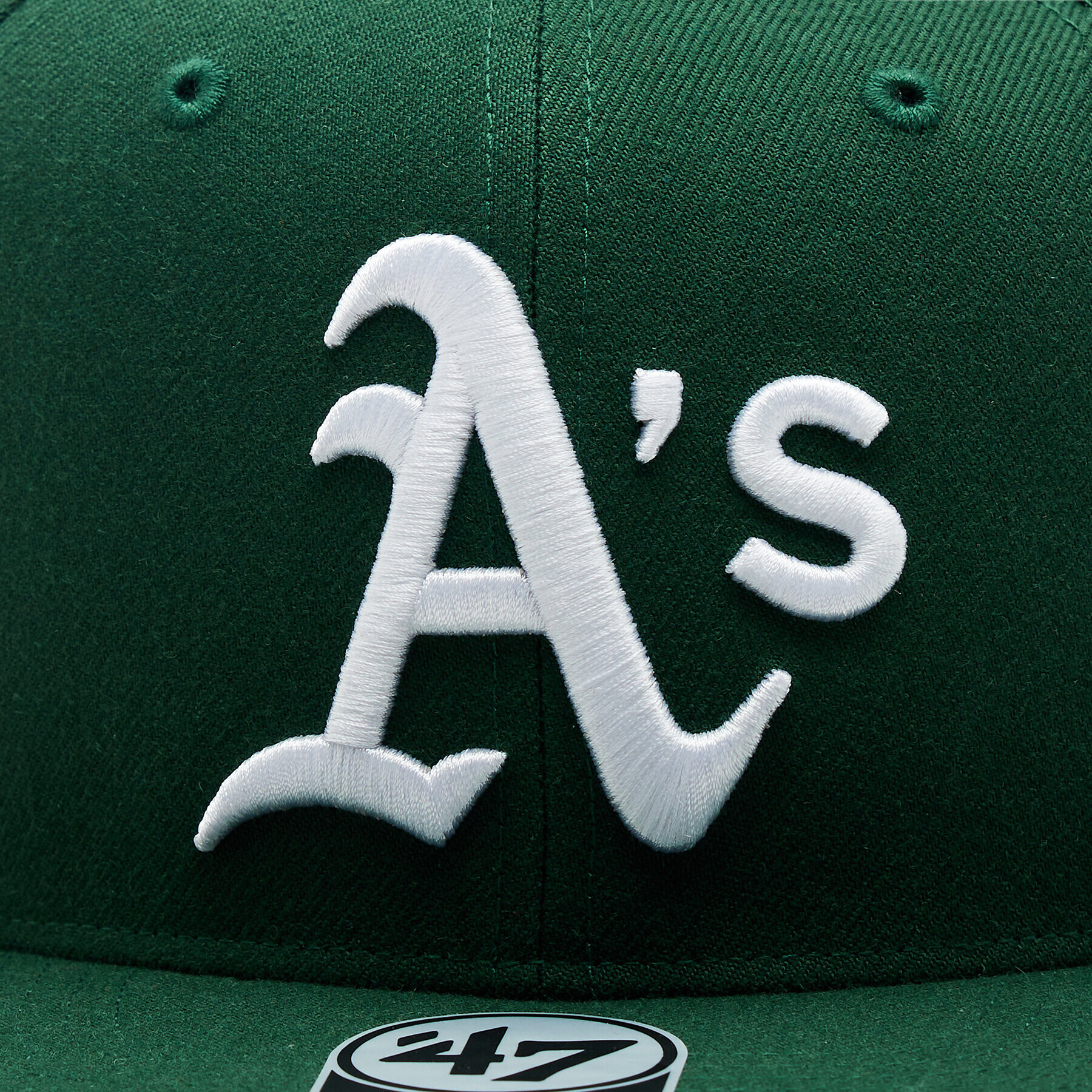 47 Brand Šiltovka MLB WS Oakland Athletics Sure Shot Under '47 CAPTAIN BCWS-SRSUC18WBP-DG89 Zelená - Pepit.sk