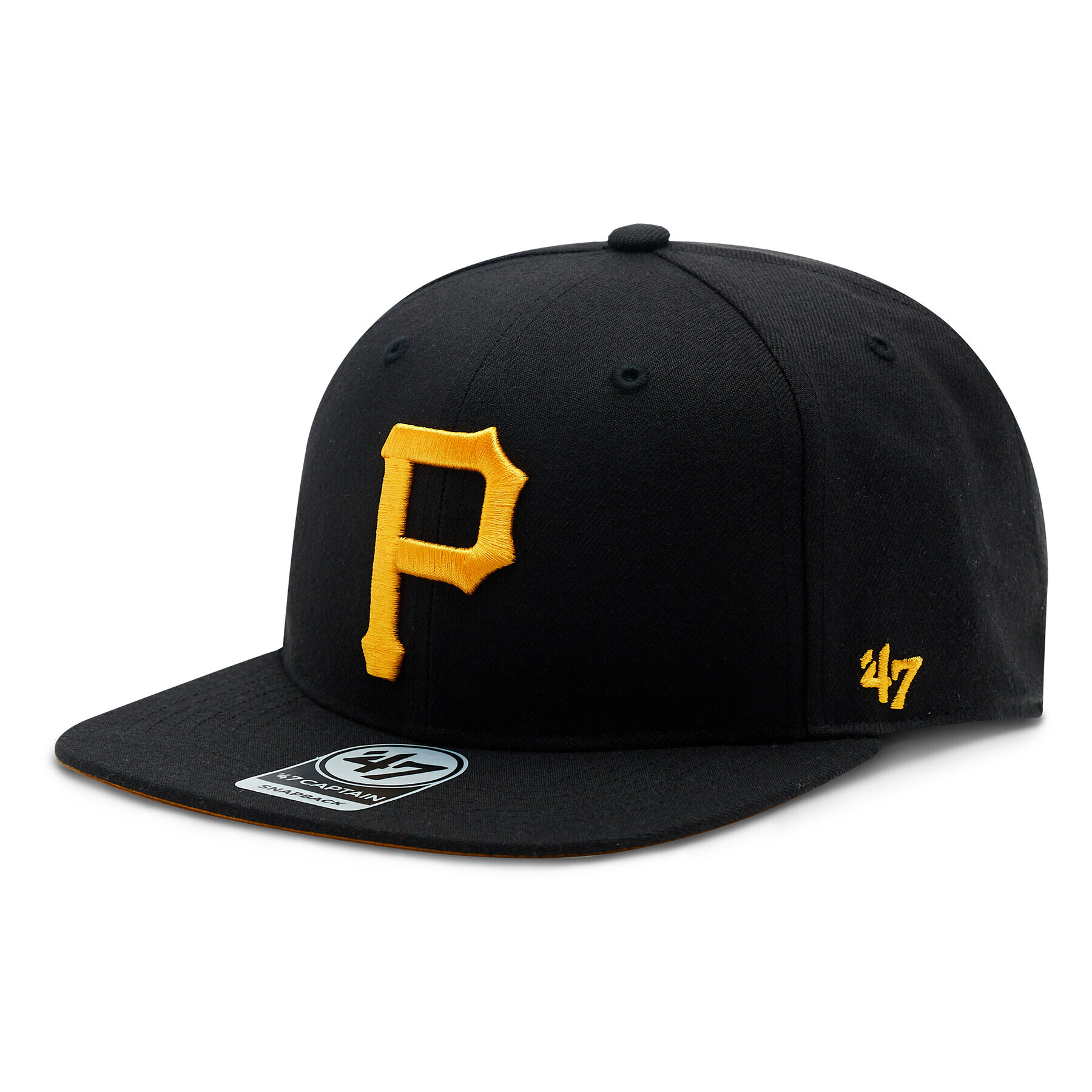 47 Brand Šiltovka MLB WS Pittsburgh Pirates Sure Shot Under 47 CAPTAIN BCWS-SRSUC20WBP-BK79 Čierna - Pepit.sk