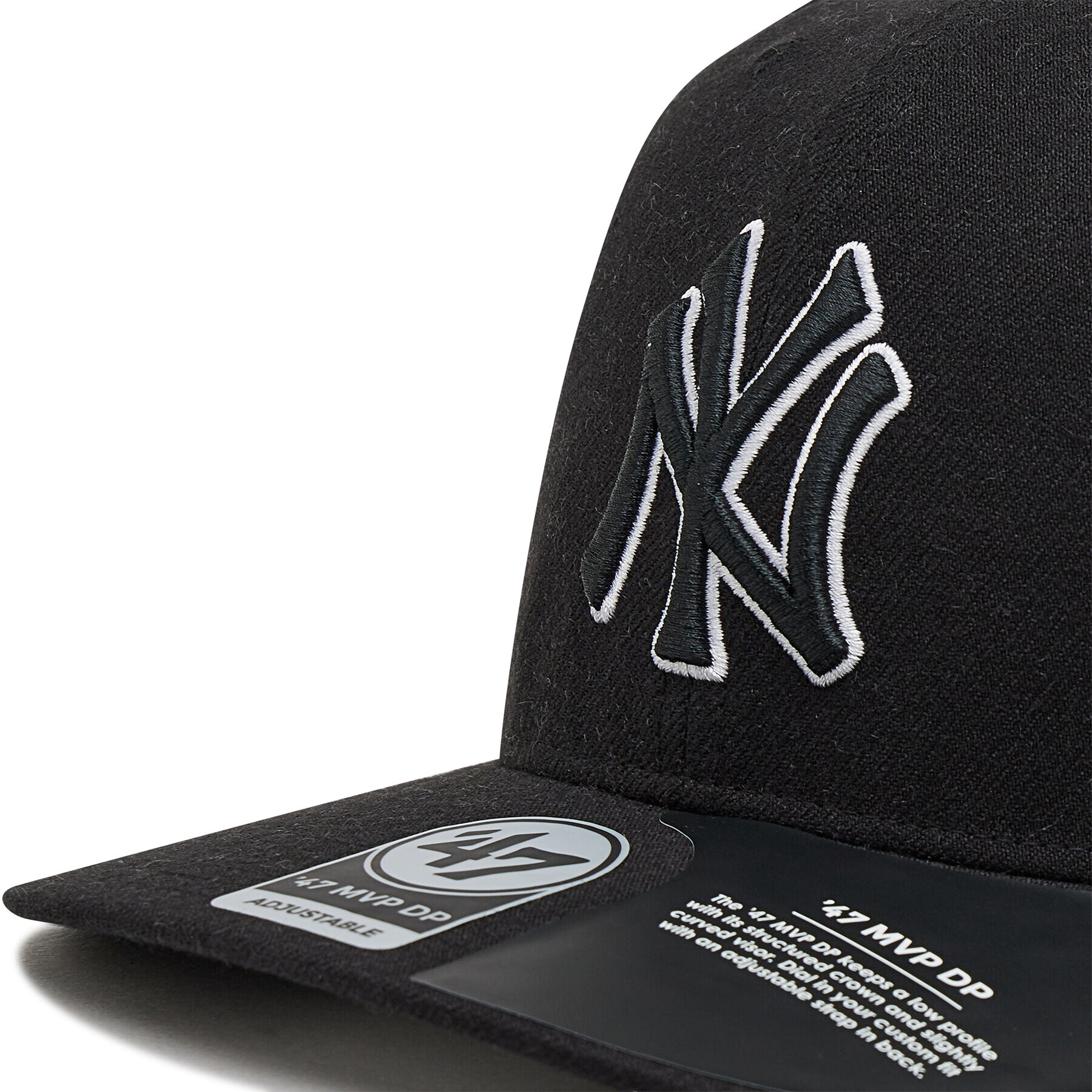 47 Brand Šiltovka New York Yankees Cold Zone '47 B-CLZOE17WBP-BKB Čierna - Pepit.sk