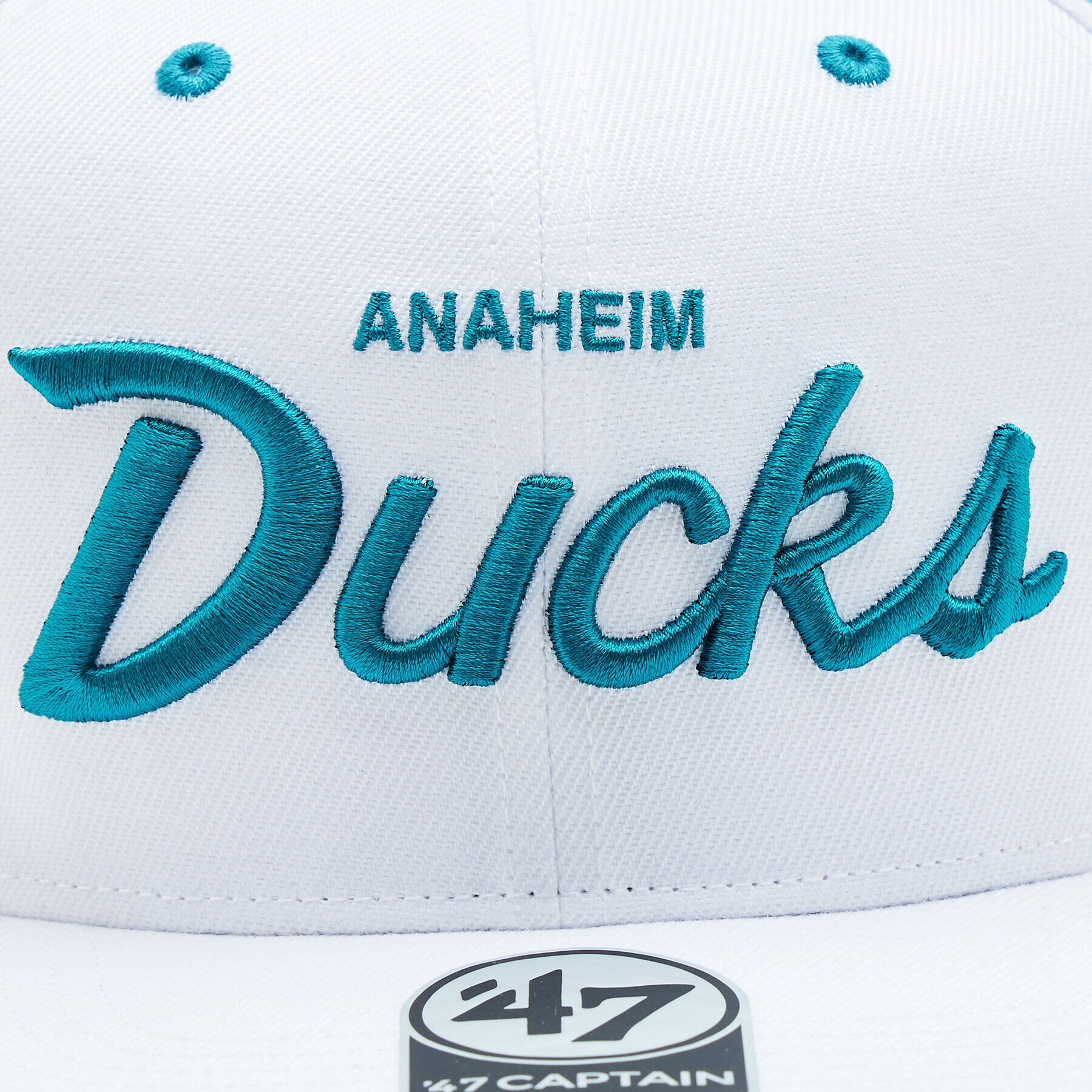 47 Brand Šiltovka NHL Anaheim Ducks Crosstown Pop '47 CAPTAIN H-CRSPP25WBP-WH Biela - Pepit.sk