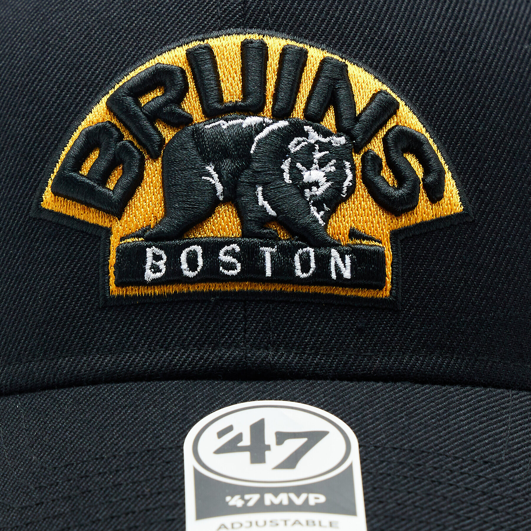 47 Brand Šiltovka NHL Boston Bruins '47 MVP H-MVP01WBV-BKE Čierna - Pepit.sk