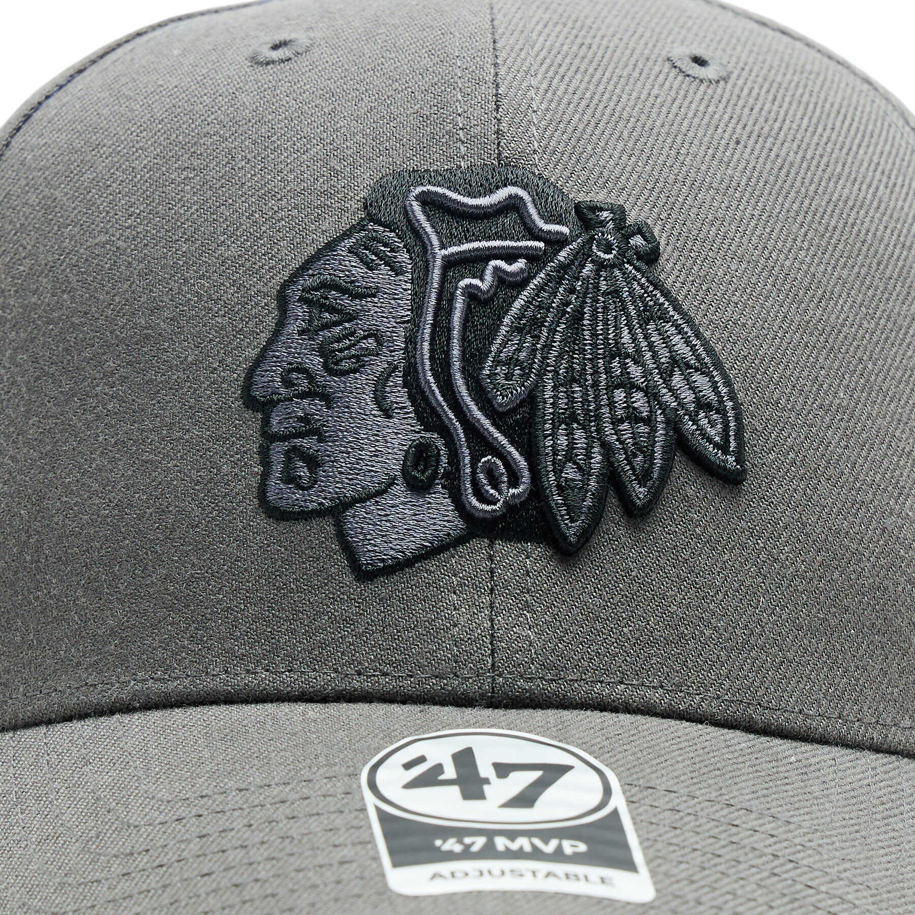 47 Brand Šiltovka NHL Chicago Blackhawks '47 MVP SNAPBACK H-MVPSP04WBP-CCA Sivá - Pepit.sk