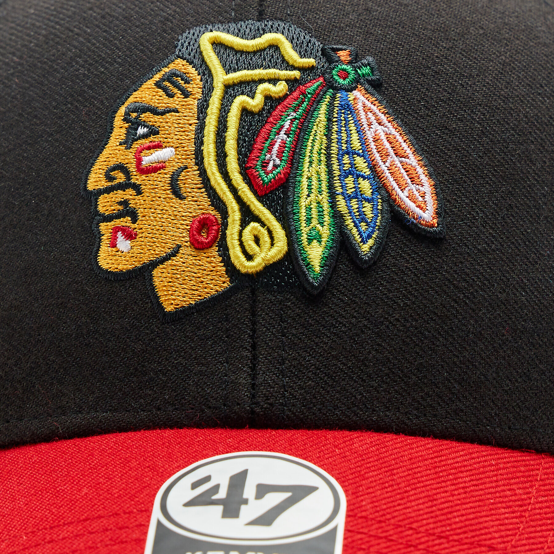 47 Brand Šiltovka NHL Chicago Blackhawks Sure Shot TT Snapback '47 MVP HVIN-SUMTT04WBP-BK94 Čierna - Pepit.sk