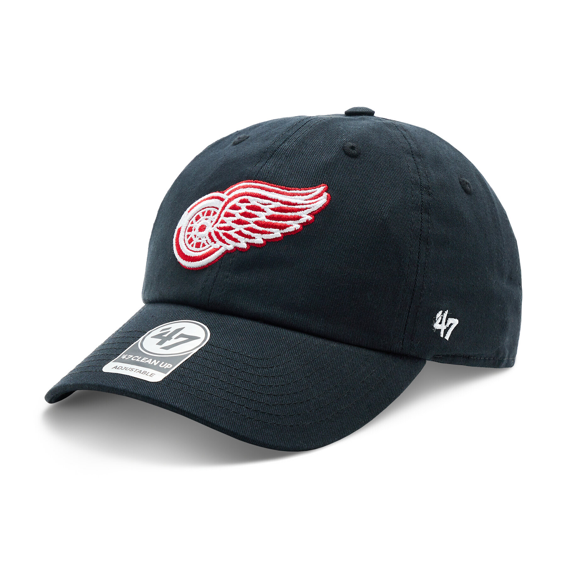 47 Brand Šiltovka NHL Detroit Red Wings '47 CLEAN UP H-RGW05GWS-BK Čierna - Pepit.sk