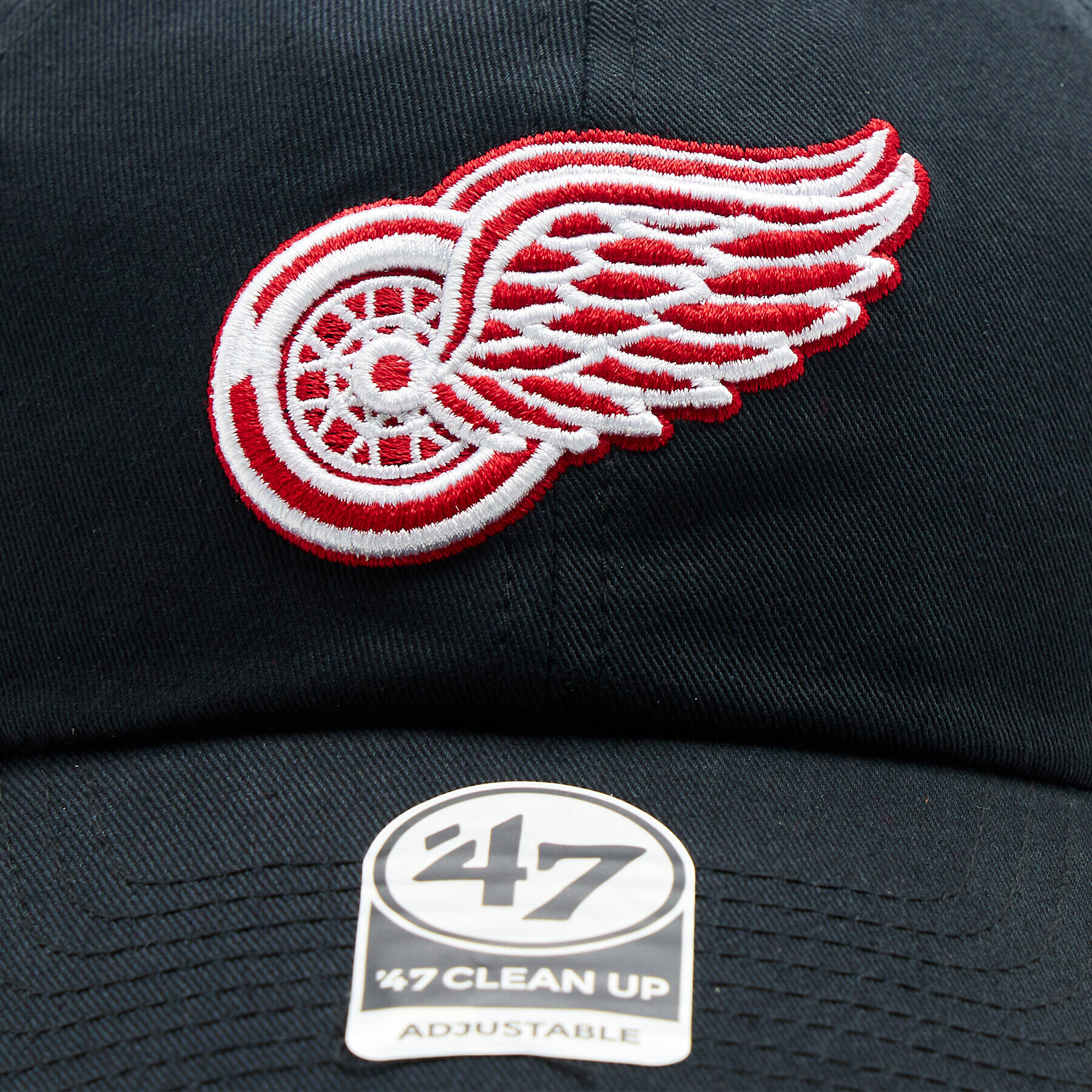 47 Brand Šiltovka NHL Detroit Red Wings '47 CLEAN UP H-RGW05GWS-BK Čierna - Pepit.sk