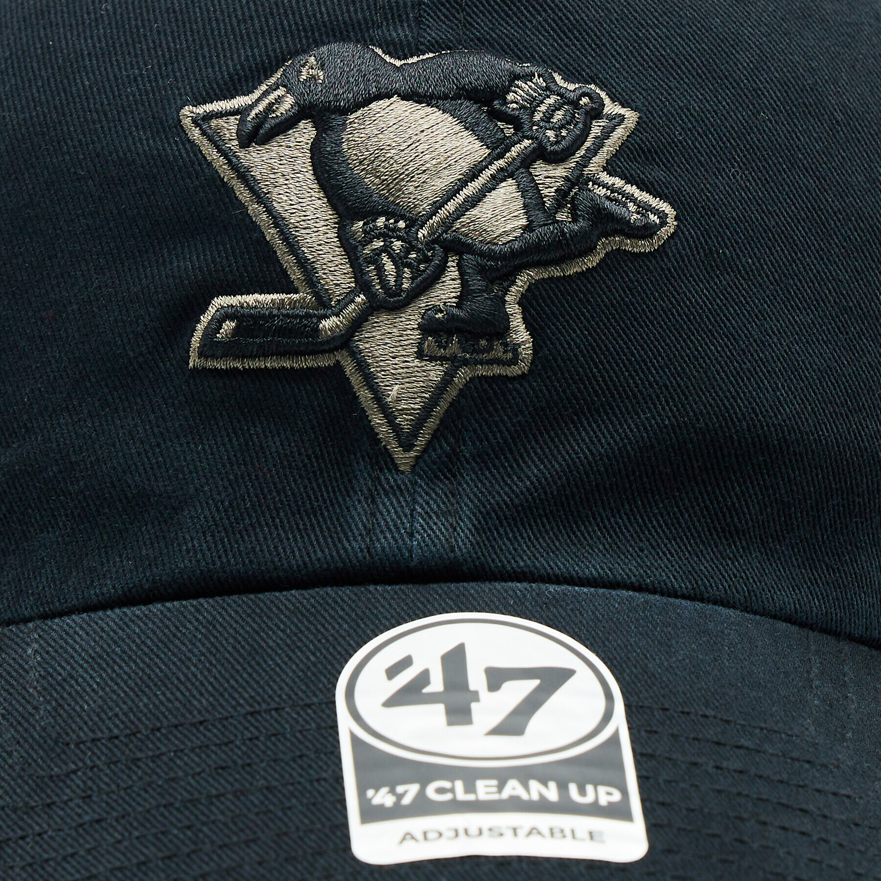 47 Brand Šiltovka NHL Pittsburgh Penguins Ballpark Camo '47 CLEAN UP H-BPCAM15GWS-BK Čierna - Pepit.sk