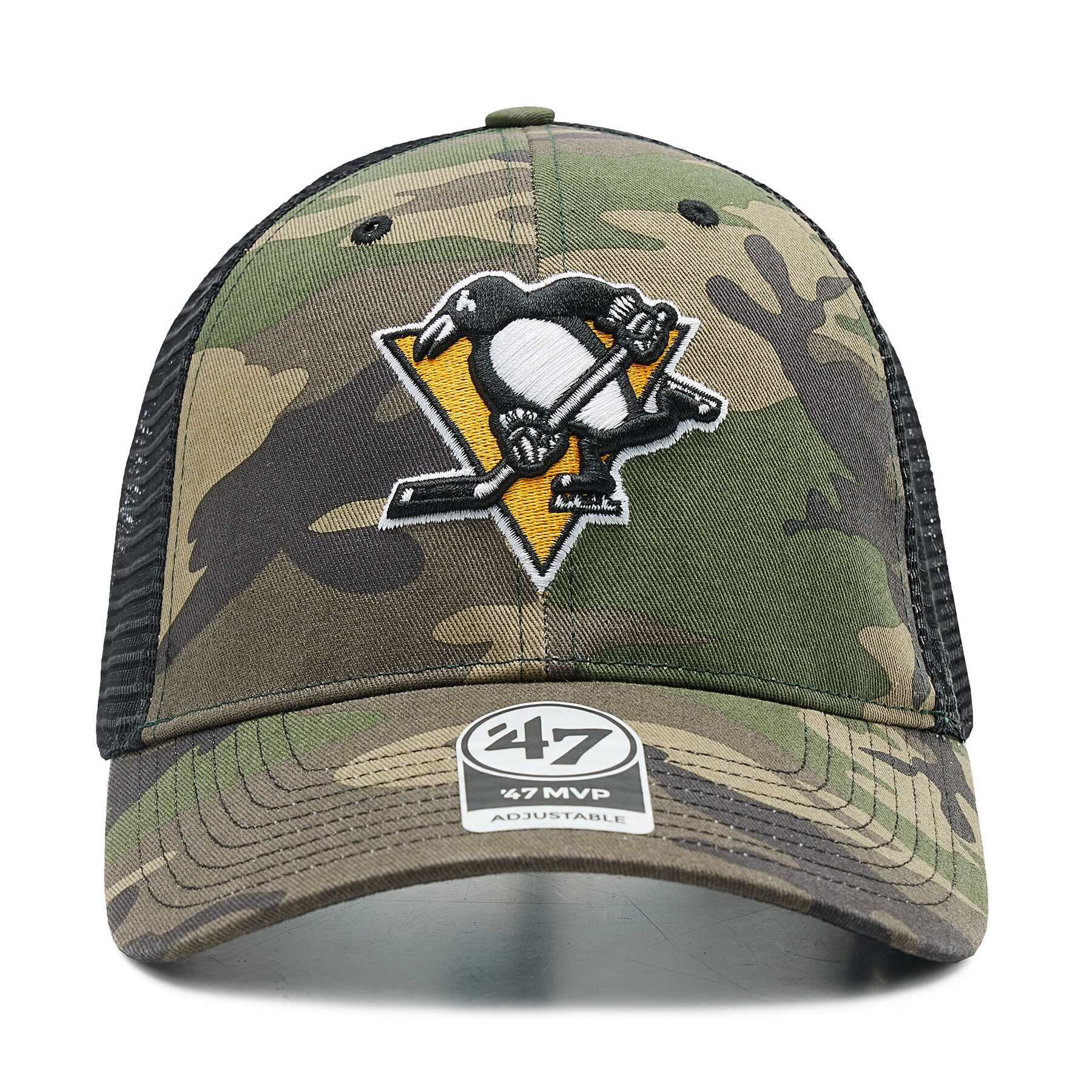 47 Brand Šiltovka NHL Pittsburgh Penguins Trucker H-CBRAN15GWP-CM Zelená - Pepit.sk