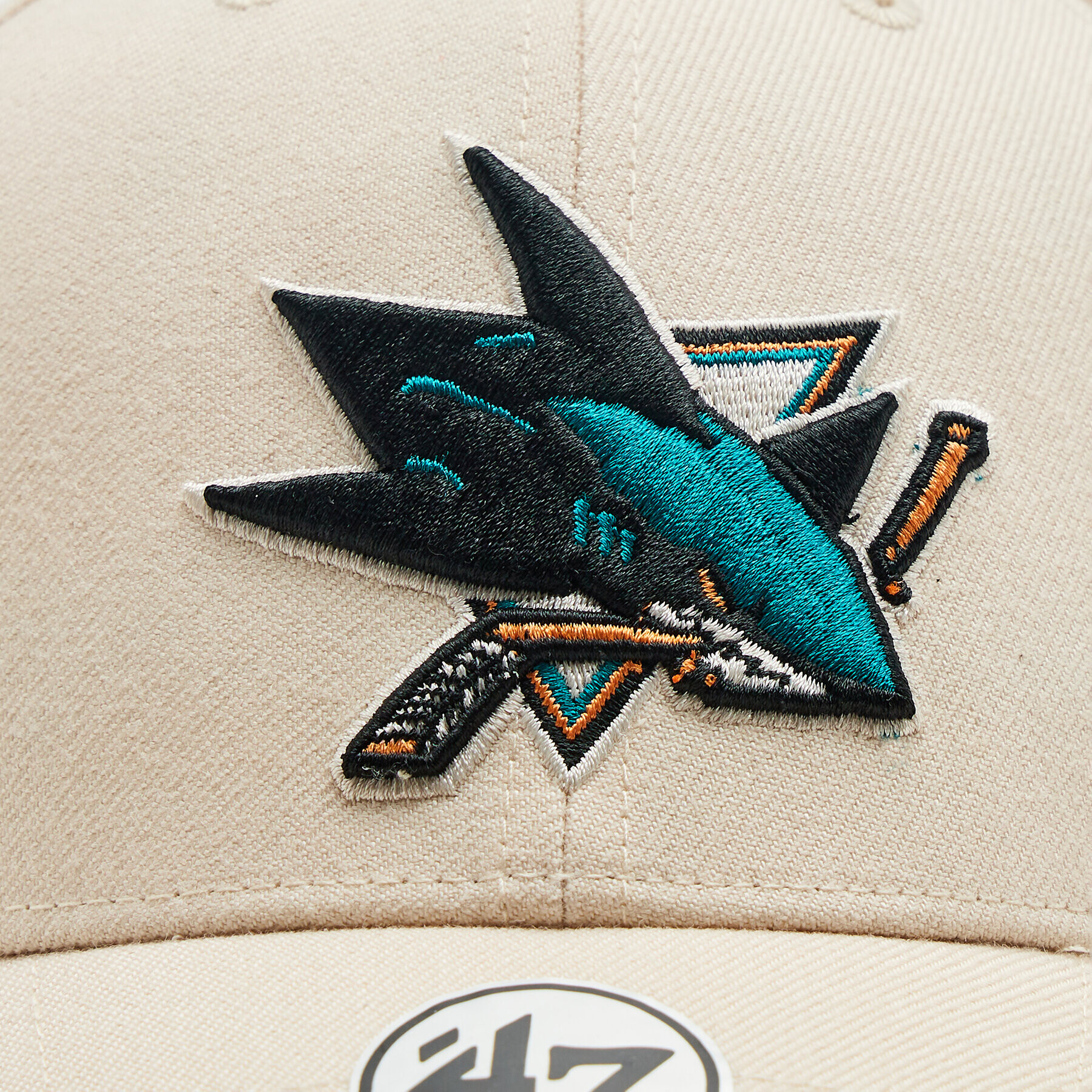 47 Brand Šiltovka NHL San Jose Sharks '47 MVP SNAPBACK H-MVPSP22WBP-NT Béžová - Pepit.sk