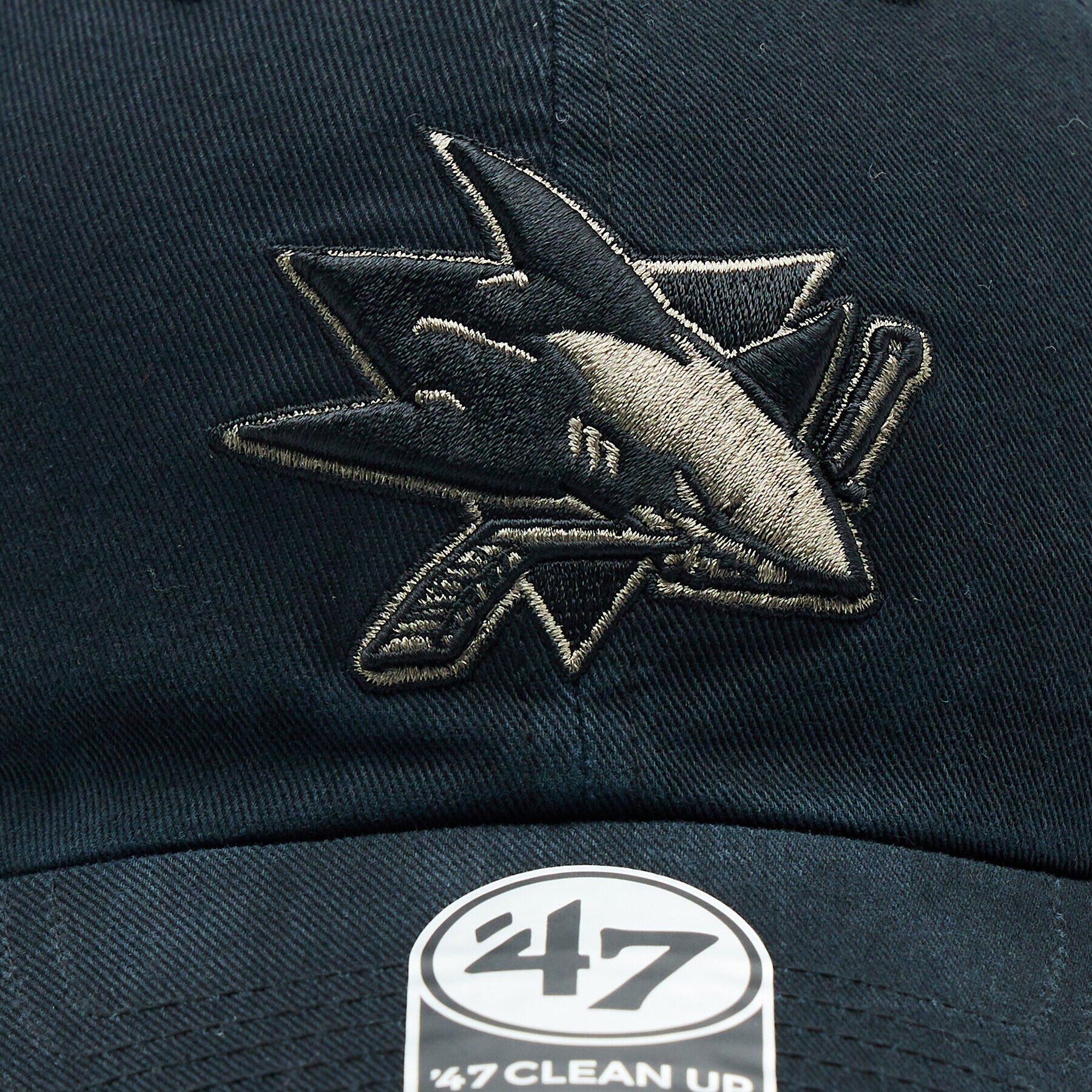 47 Brand Šiltovka NHL San Jose Sharks Ballpark Camo '47 CLEAN UP H-BPCAM22GWS-BK Čierna - Pepit.sk