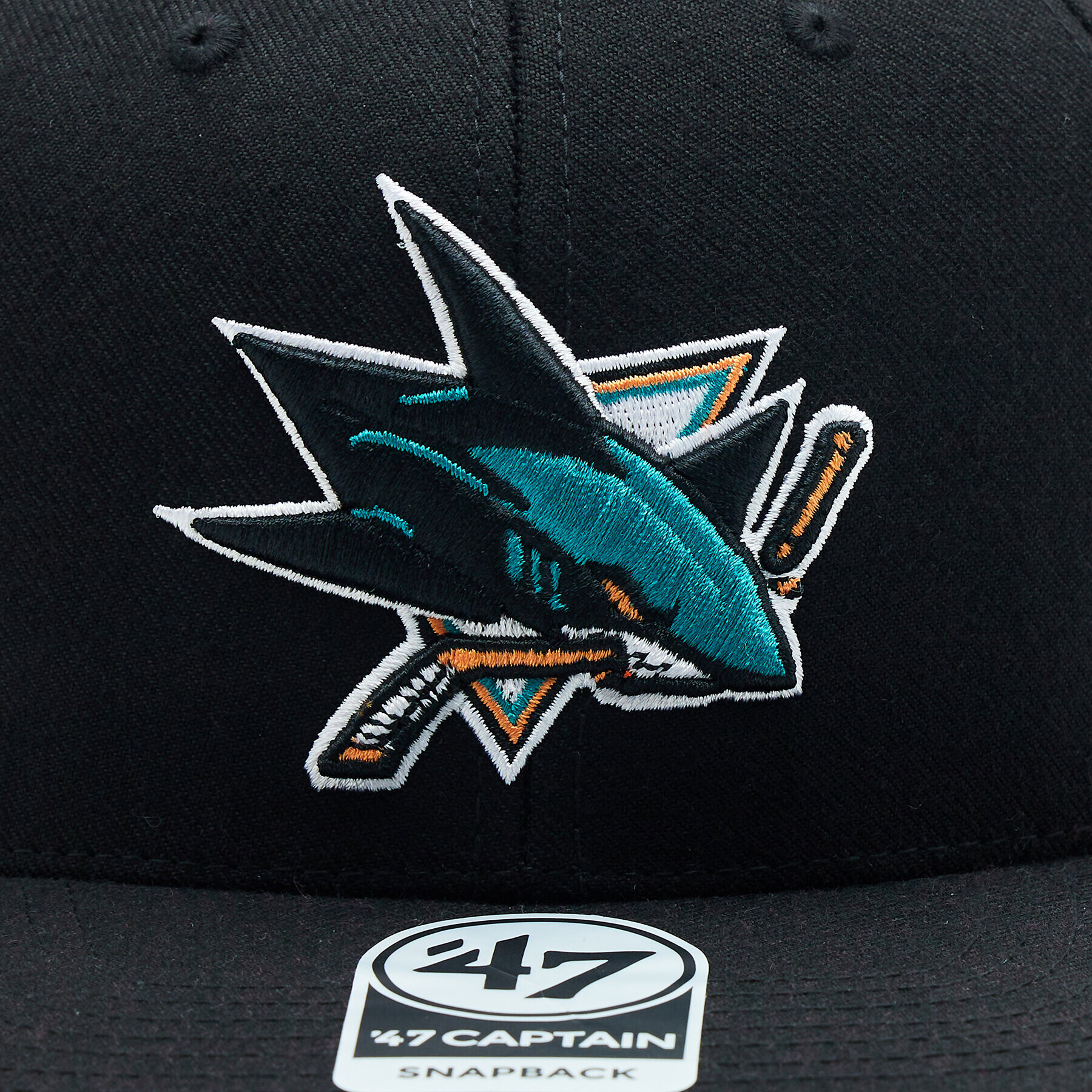 47 Brand Šiltovka NHL San Jose Sharks No Shot '47 CAPTAIN H-NSHOT22WBP-BKB Čierna - Pepit.sk