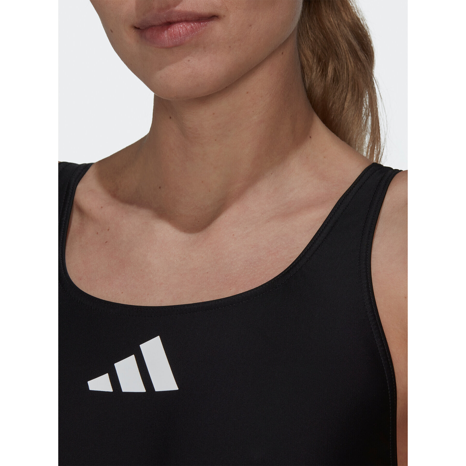 adidas Bikiny 3 Bar Logo Swimsuit HS1747 Čierna - Pepit.sk