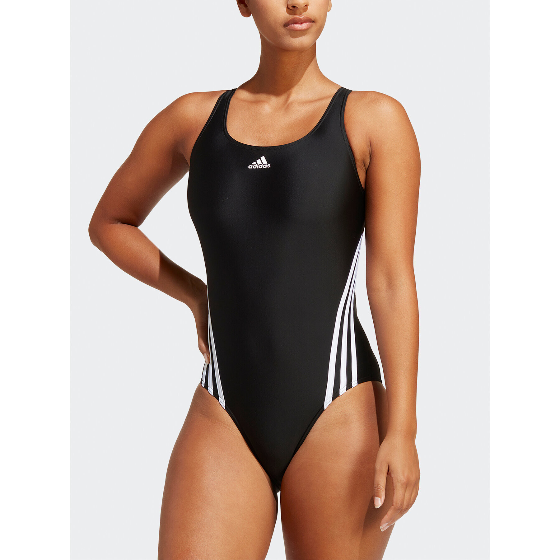 adidas Bikiny 3-Stripes Swimsuit IB5986 Čierna - Pepit.sk