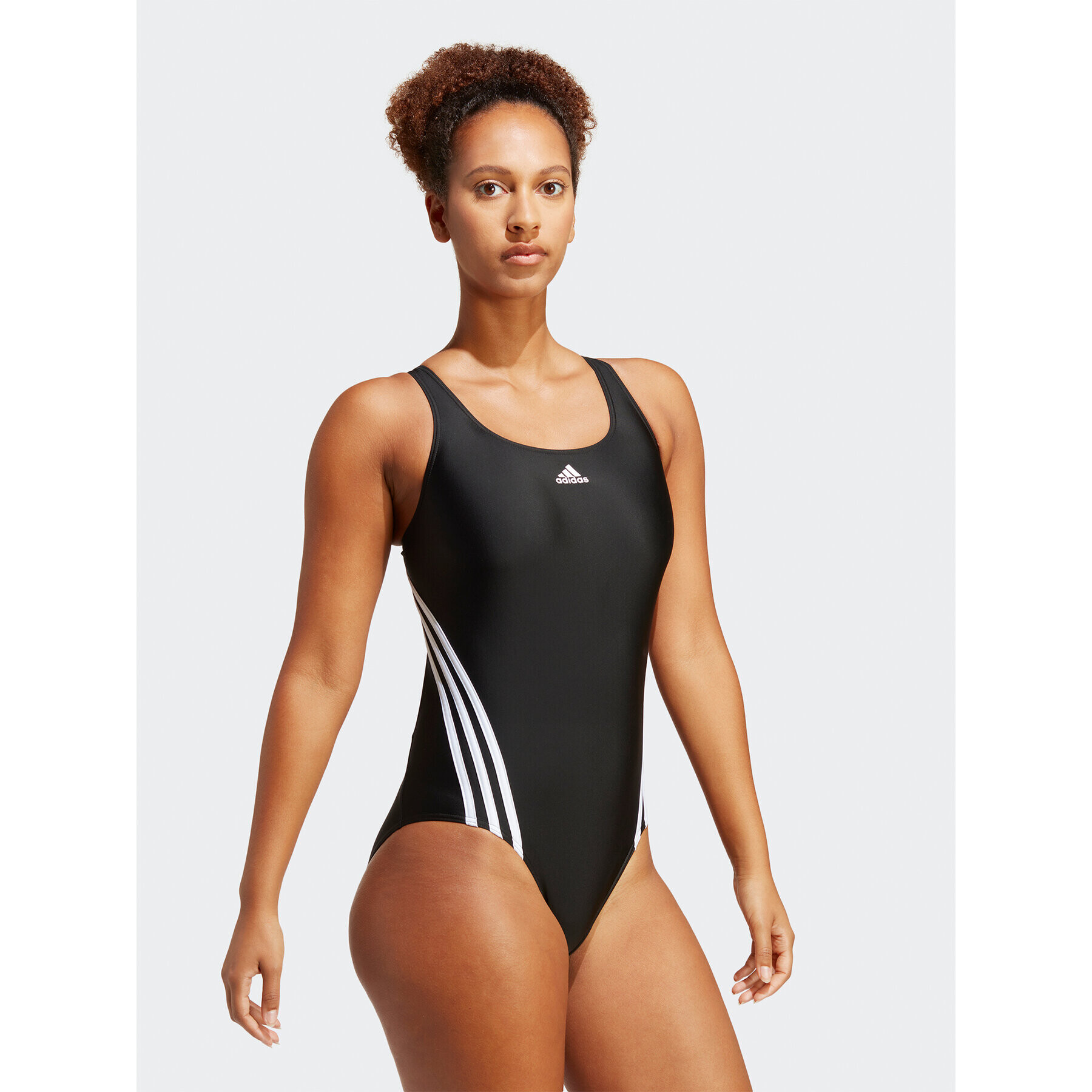 adidas Bikiny 3-Stripes Swimsuit IB5986 Čierna - Pepit.sk