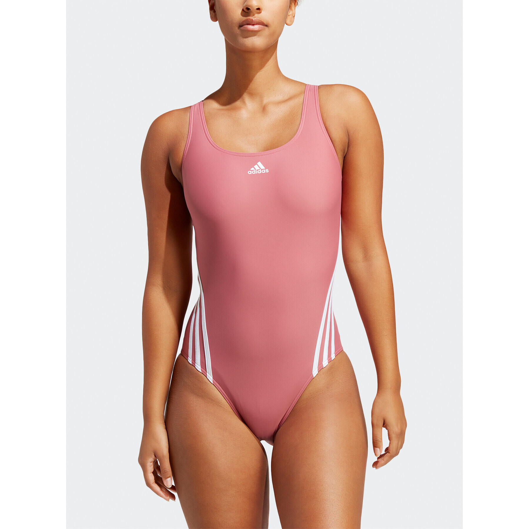 adidas Bikiny 3-Stripes Swimsuit IB5993 Ružová - Pepit.sk