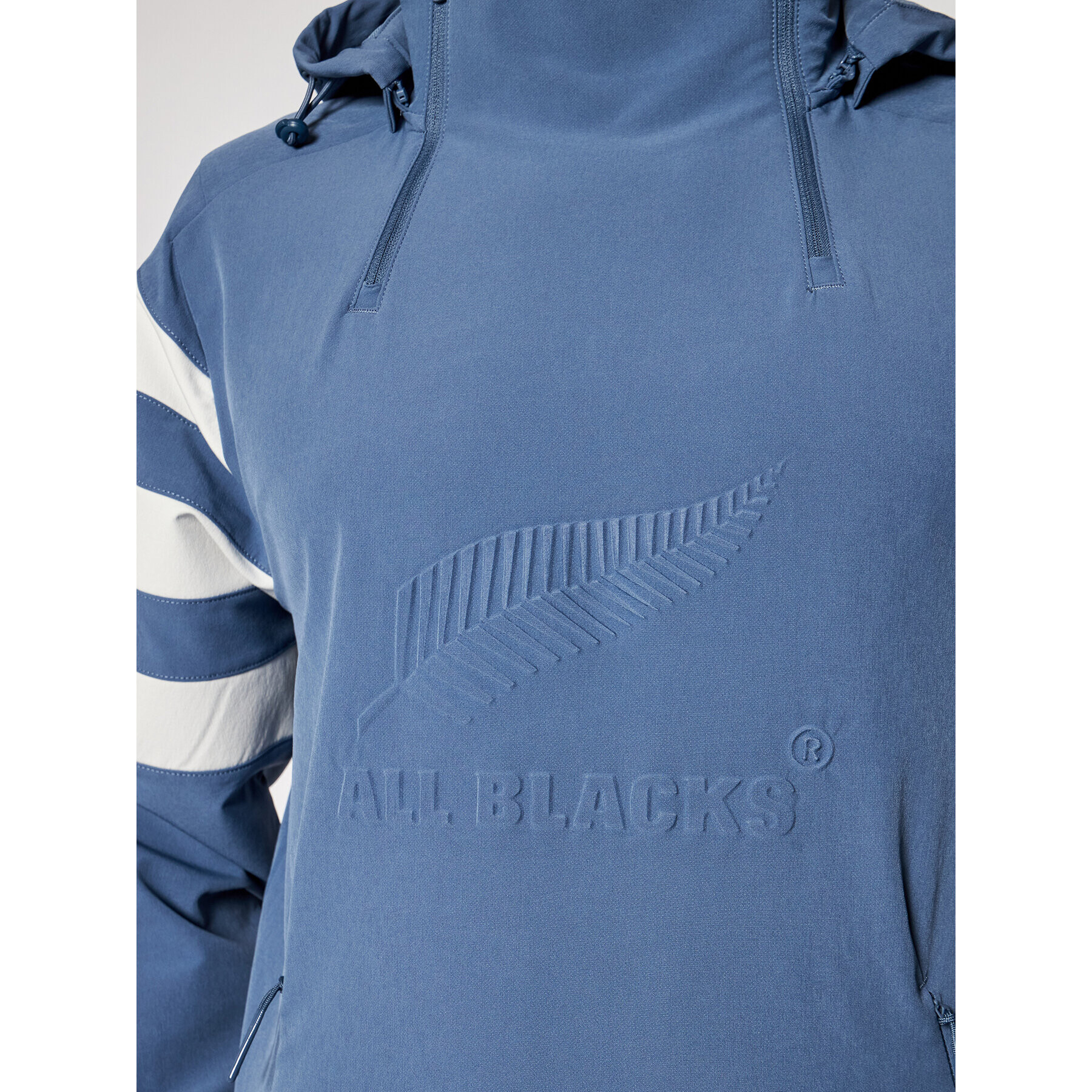 adidas Bunda anorak All Blacks All-Weather EH5571 Modrá Regular Fit - Pepit.sk