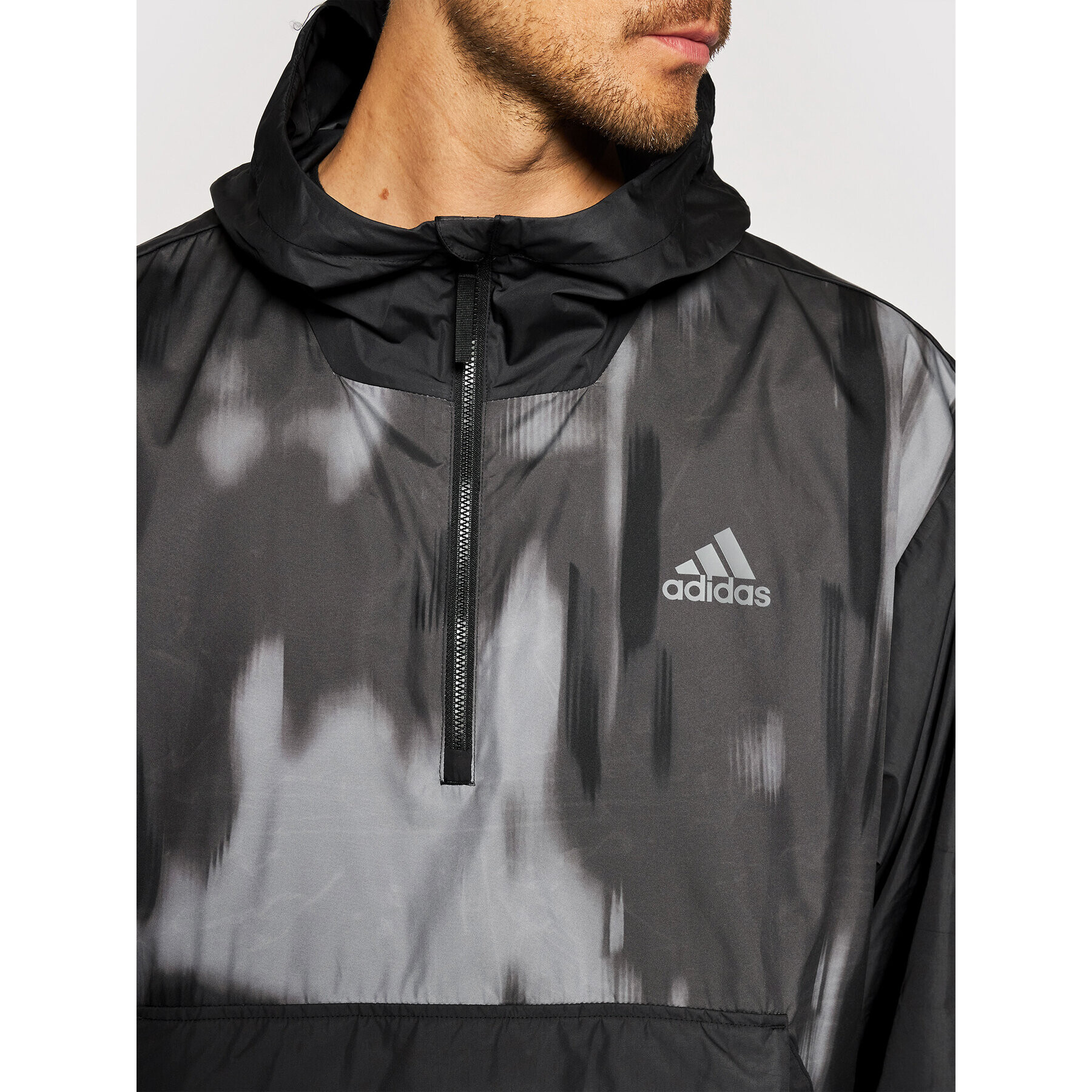 adidas Bunda anorak Back to Sport GM4361 Čierna Relaxed Fit - Pepit.sk