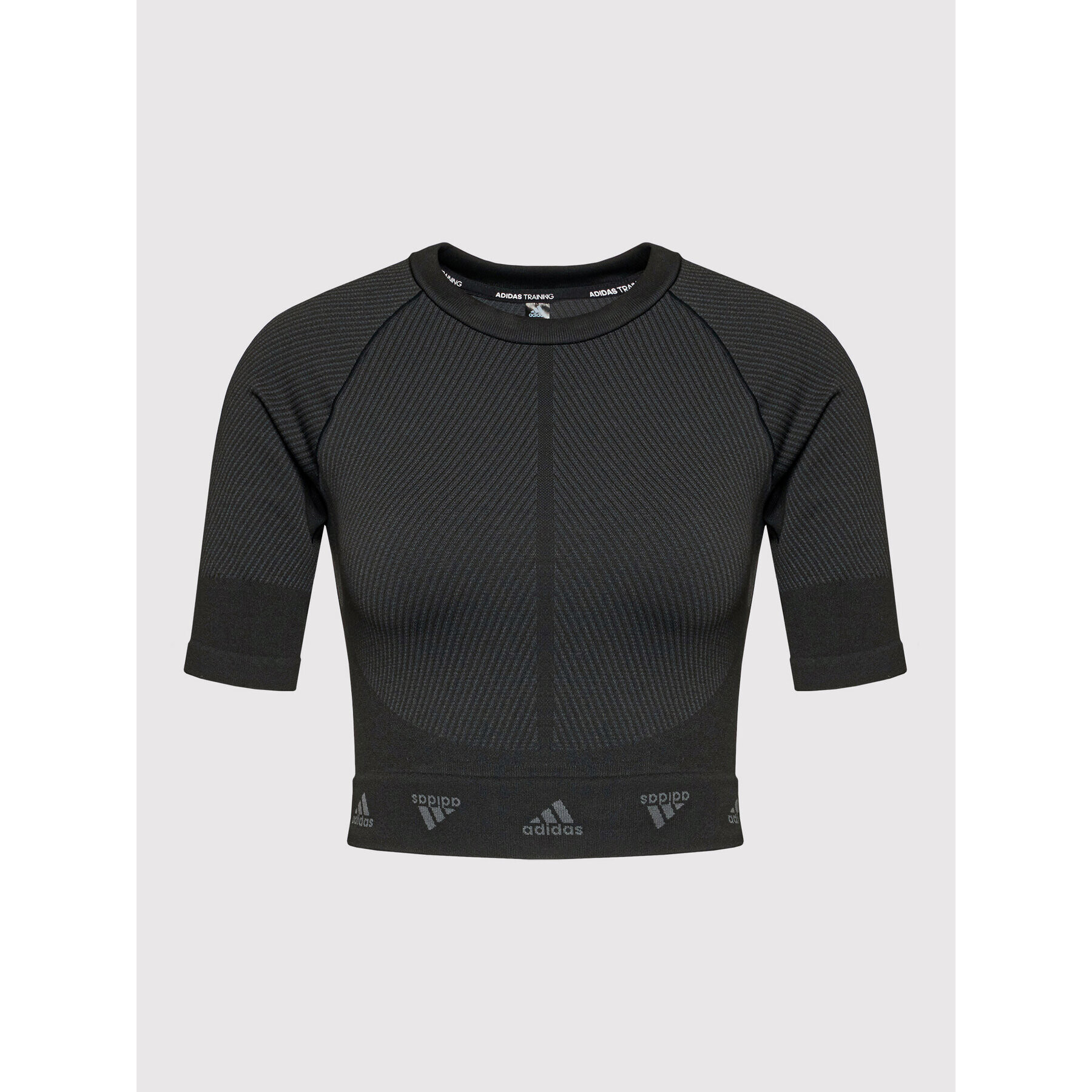 adidas Funkčné tričko Aeroknit HA8994 Čierna Slim Fit - Pepit.sk