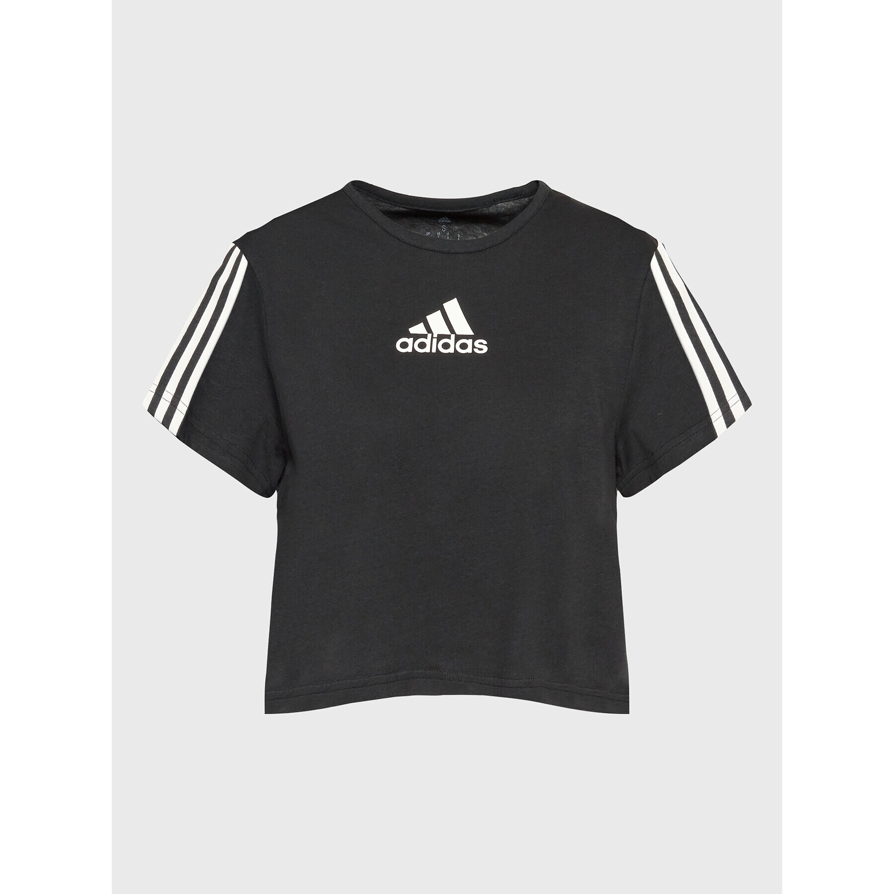 adidas Funkčné tričko Aeroready Made For Training Crop Sport HA1192 Čierna Loose Fit - Pepit.sk