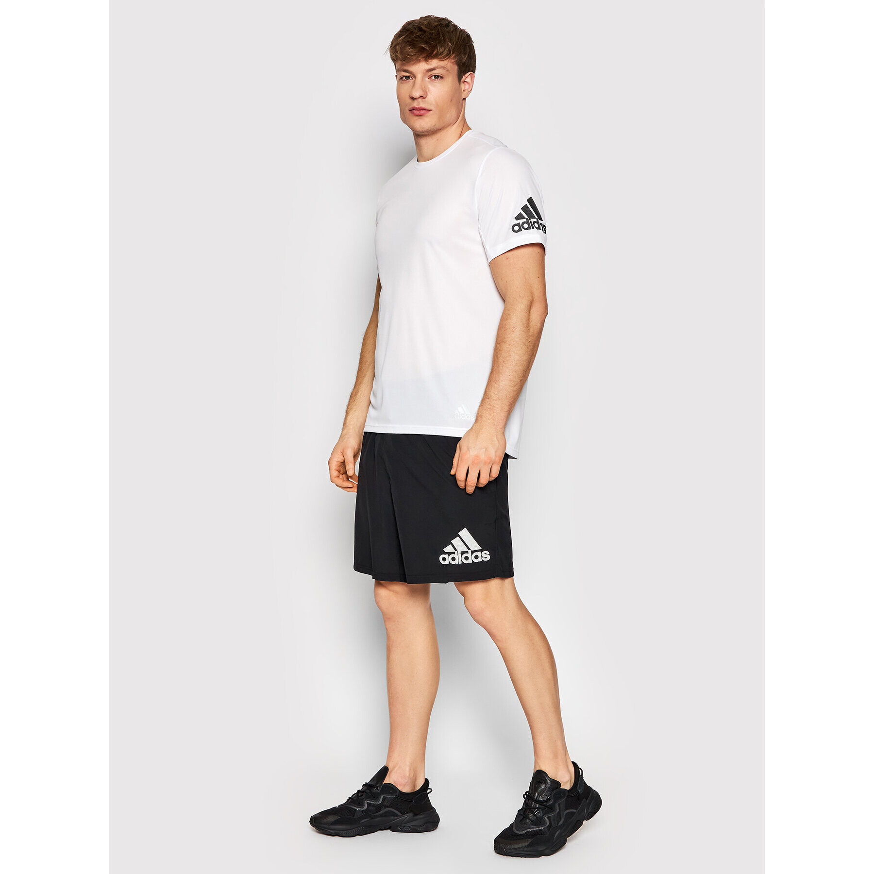 adidas Funkčné tričko Run It HB7471 Biela Regular Fit - Pepit.sk