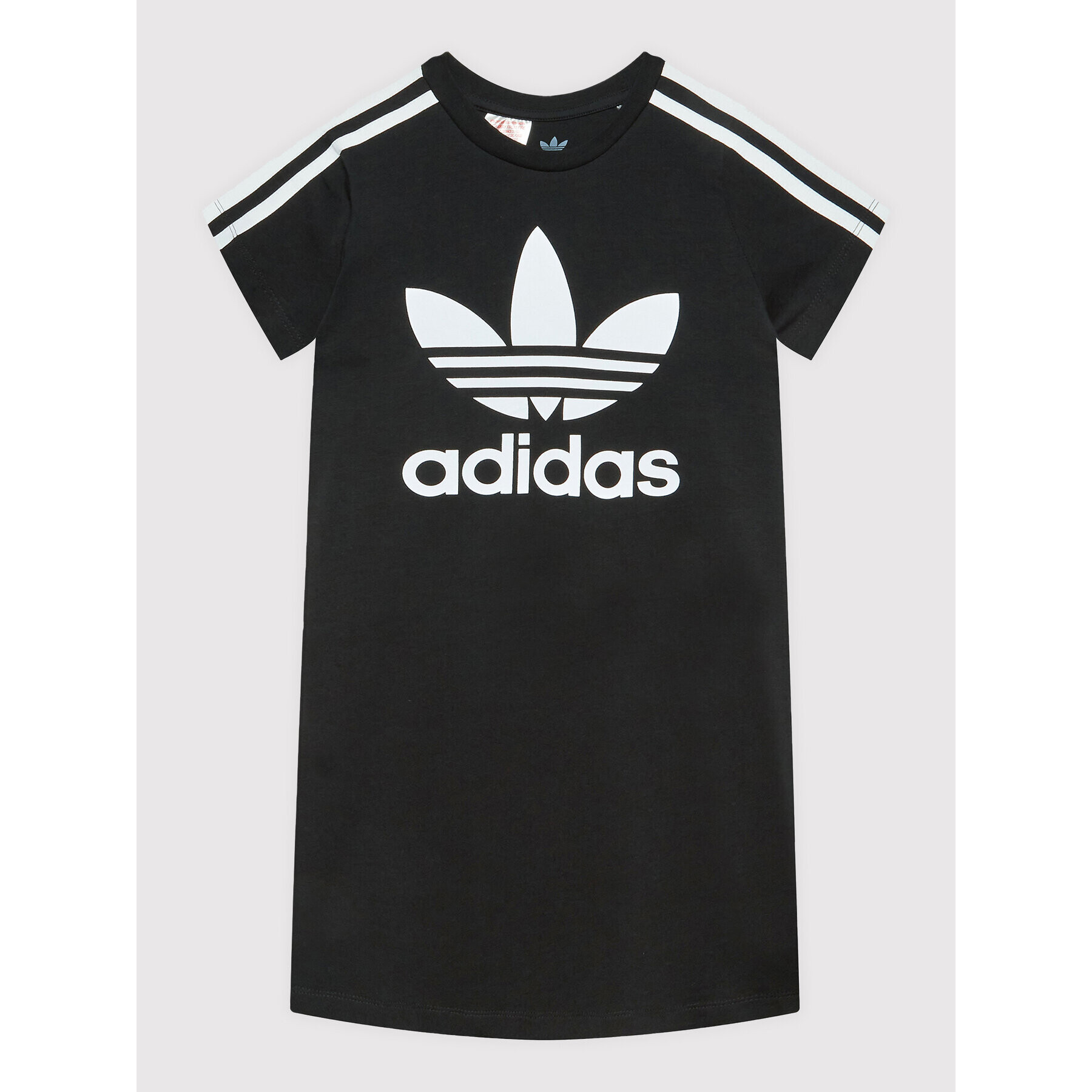 adidas Každodenné šaty adicolor HK0289 Čierna Slim Fit - Pepit.sk