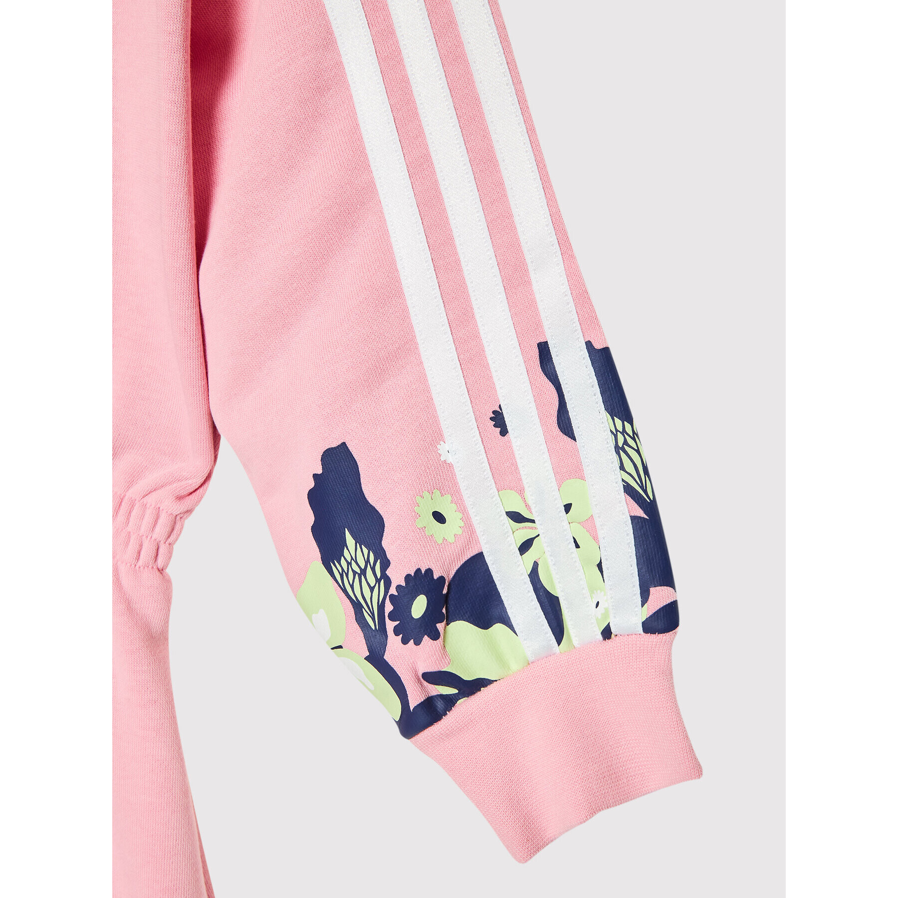 adidas Každodenné šaty Flower Print HC4611 Ružová Regular Fit - Pepit.sk