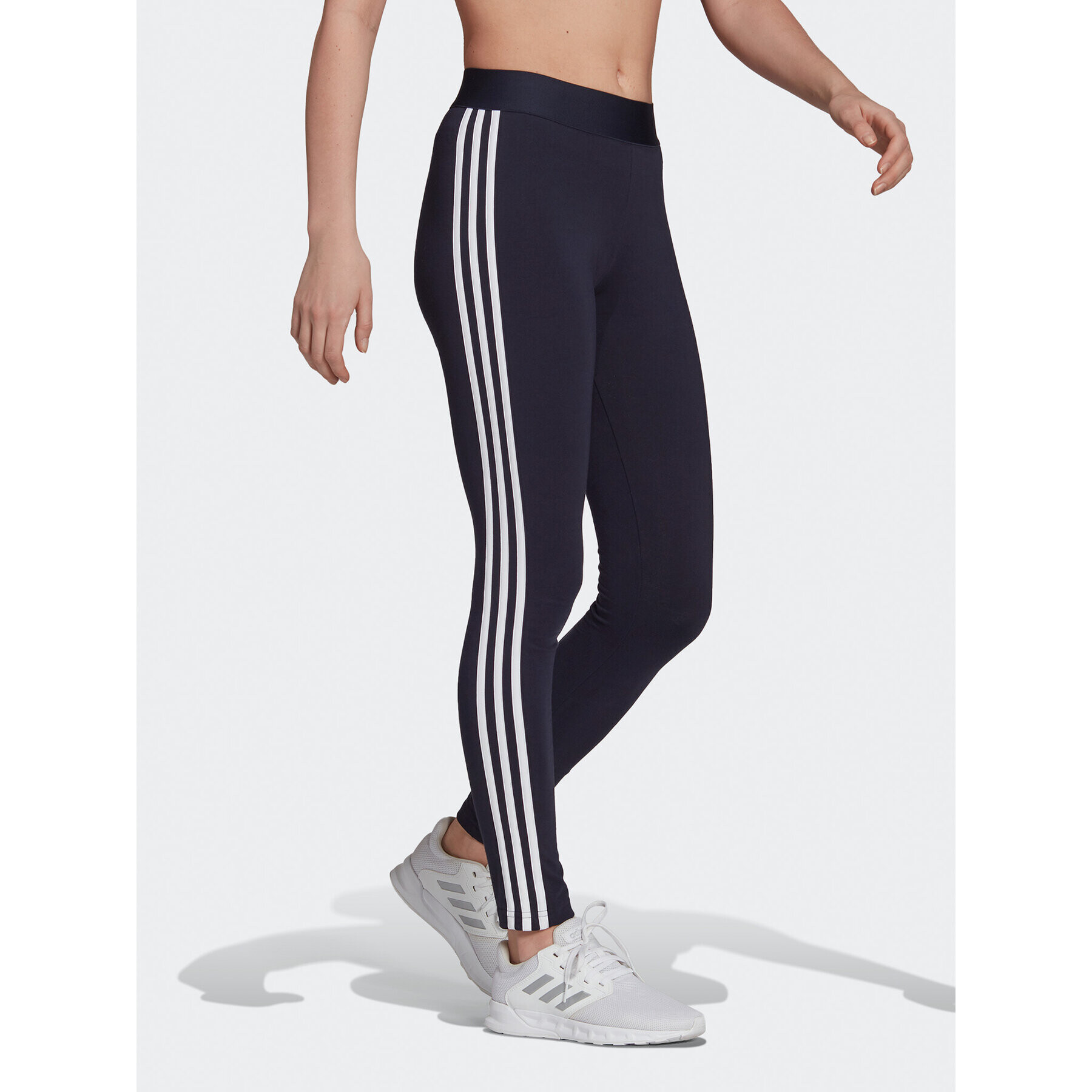 adidas Legíny 3 Stripes Leggings H07771 Modrá - Pepit.sk