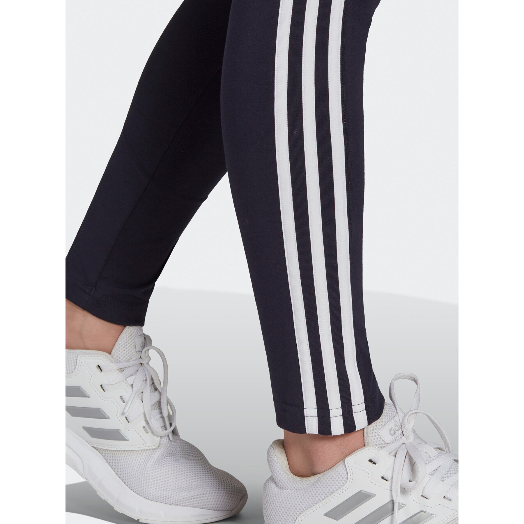 adidas Legíny 3 Stripes Leggings H07771 Modrá - Pepit.sk