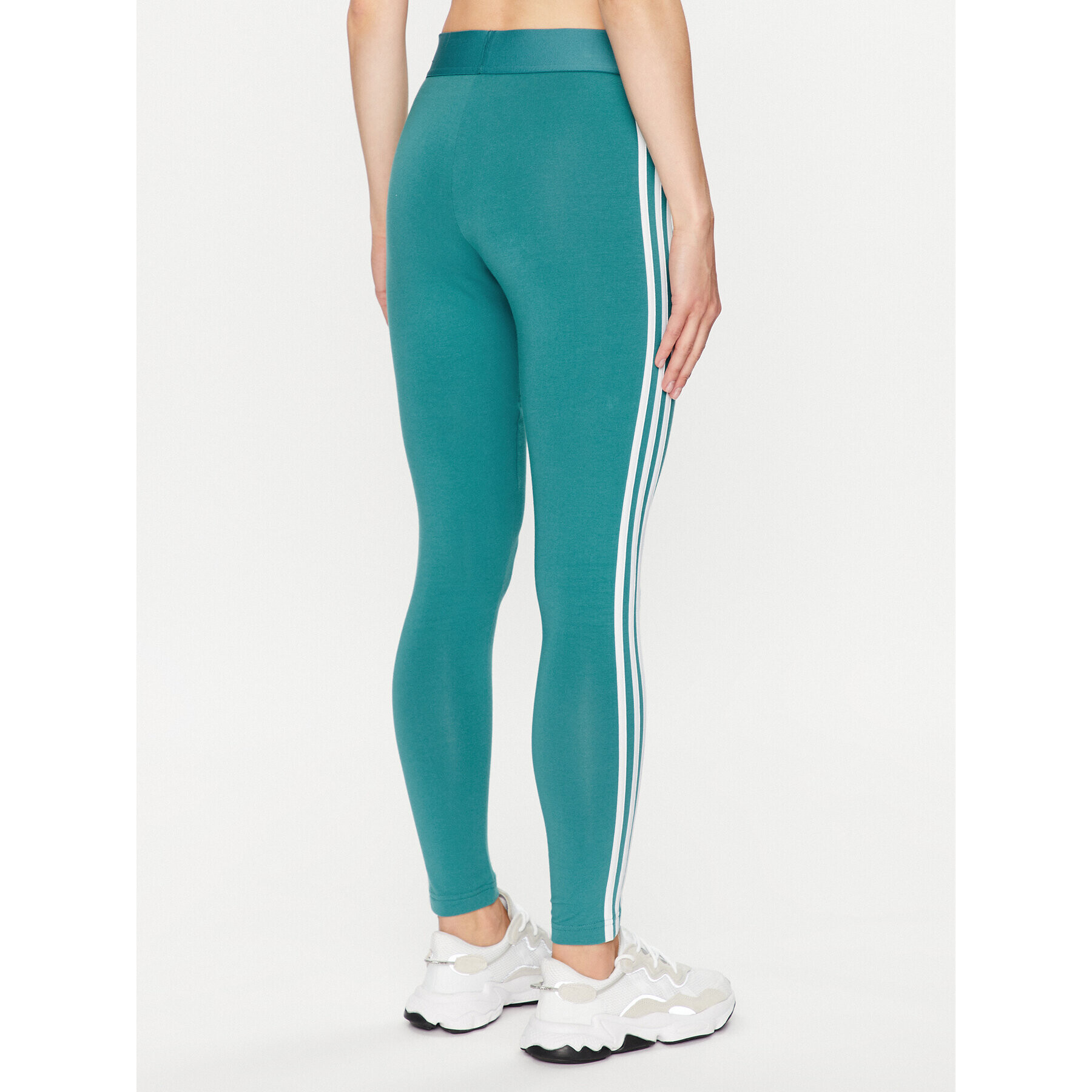 adidas Legíny 3 Stripes Leggings IM2851 Tyrkysová - Pepit.sk