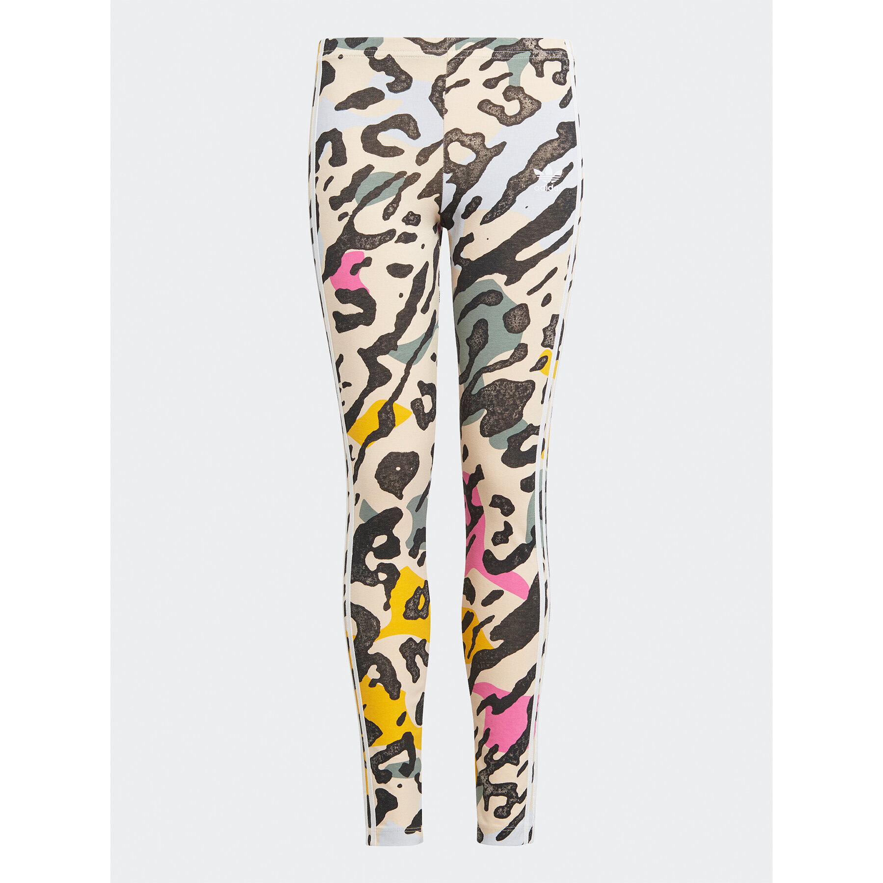 adidas Legíny Animal Print Leggings IB8604 Béžová - Pepit.sk