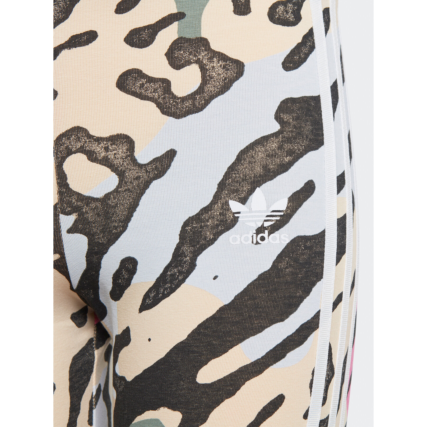 adidas Legíny Animal Print Leggings IB8604 Béžová - Pepit.sk