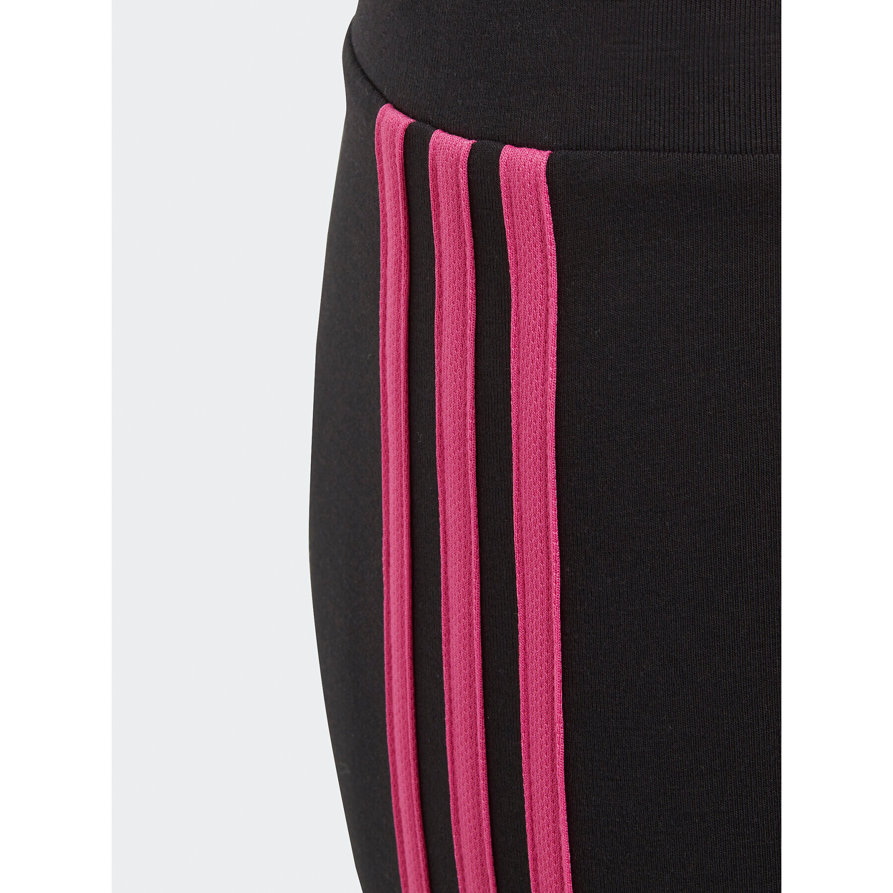 adidas Legíny Essentials 3-Stripes Cotton IC3627 Čierna Tight Fit - Pepit.sk