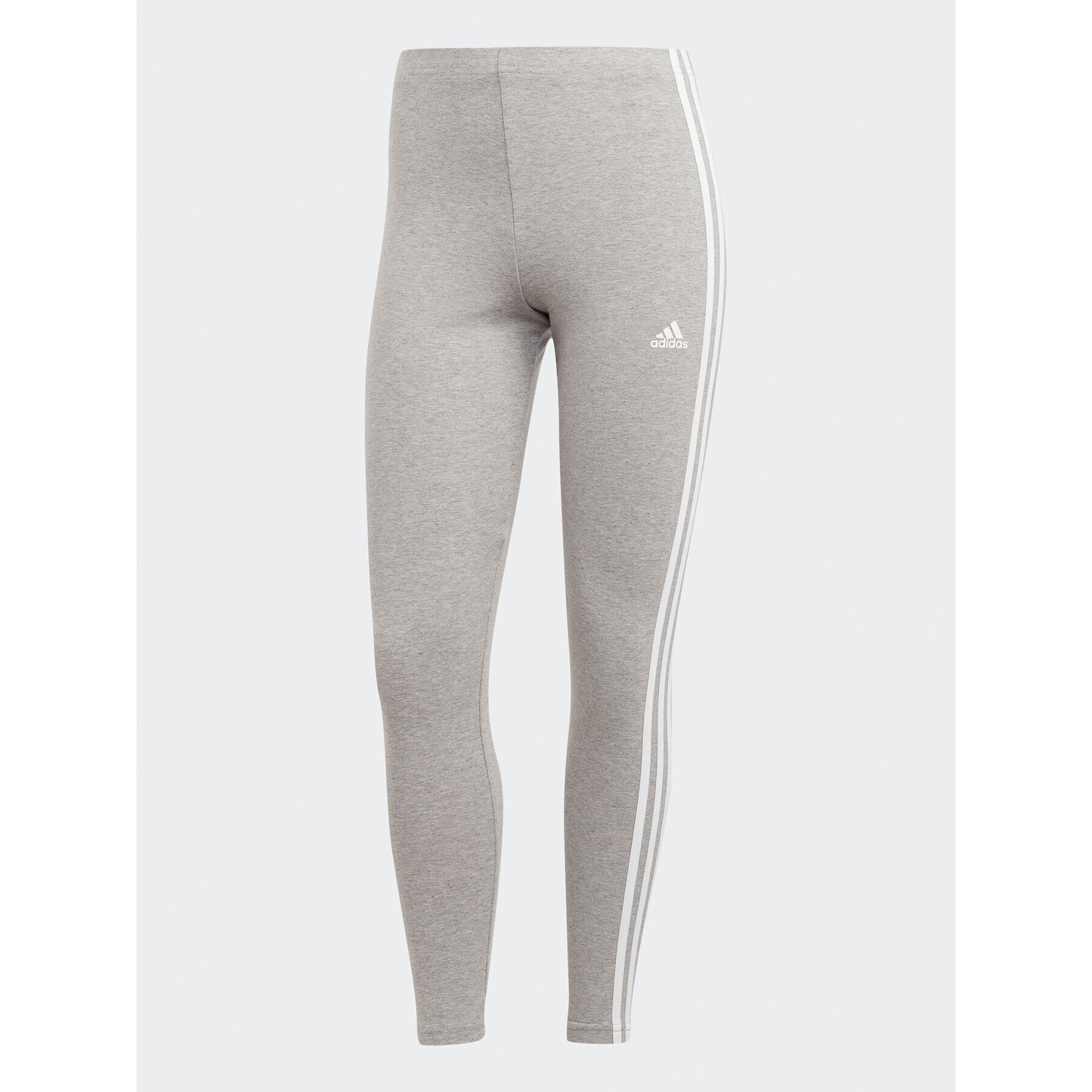 adidas Legíny Essentials 3-Stripes High-Waisted Single Jersey Leggings IC7152 Sivá - Pepit.sk