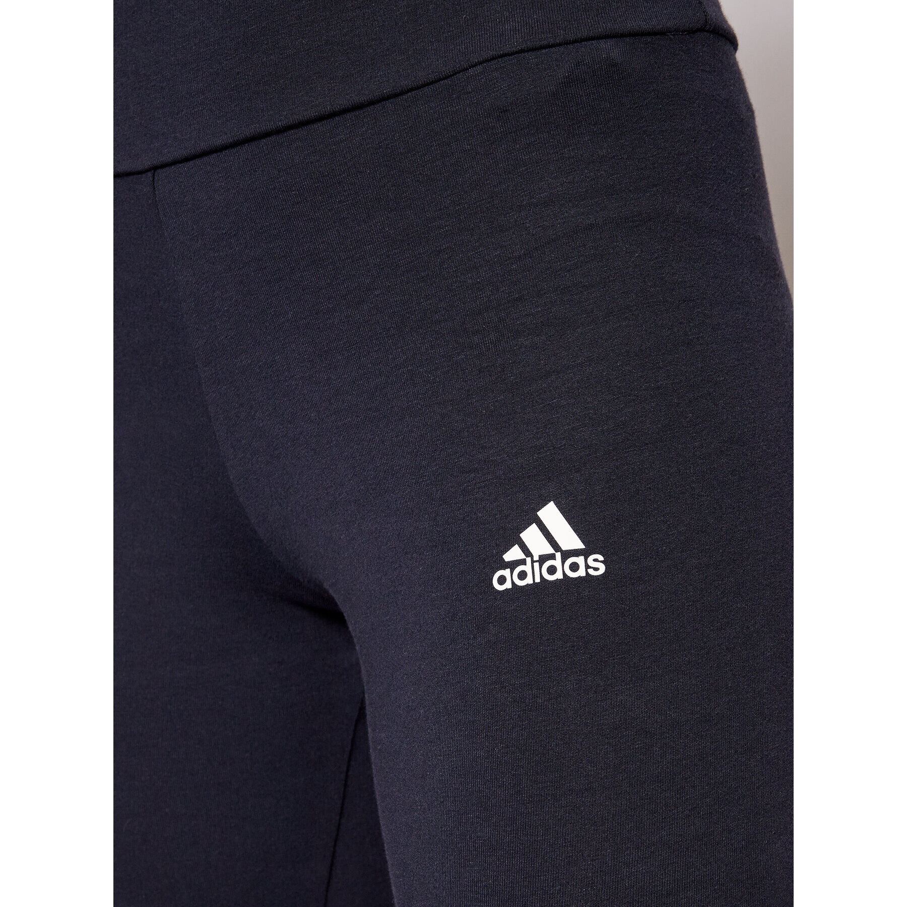 adidas Legíny Essentials Logo H07781 Tmavomodrá Extra Slim Fit - Pepit.sk