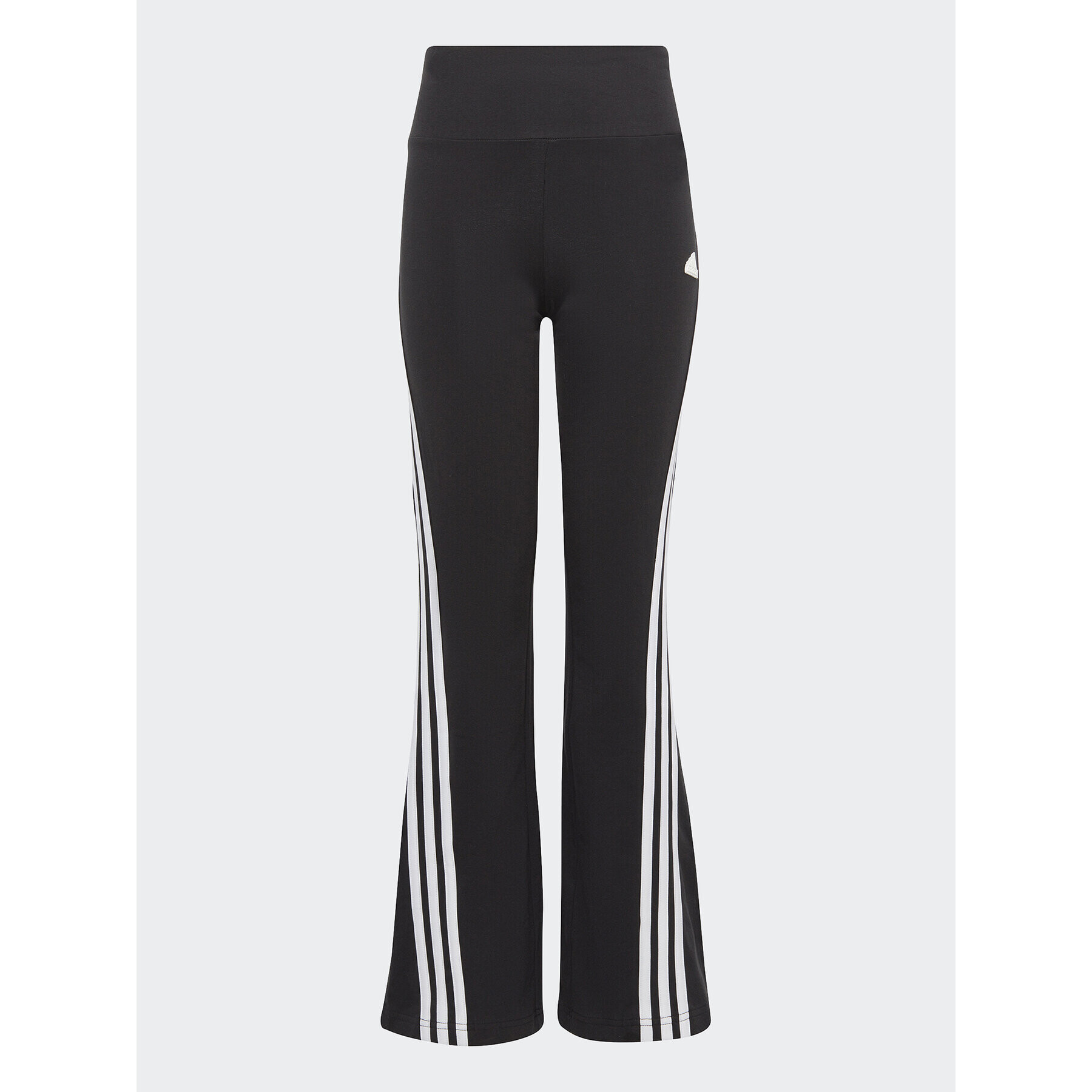 adidas Legíny Future Icons 3-Stripes Cotton Flared Leggings IC0115 Čierna - Pepit.sk