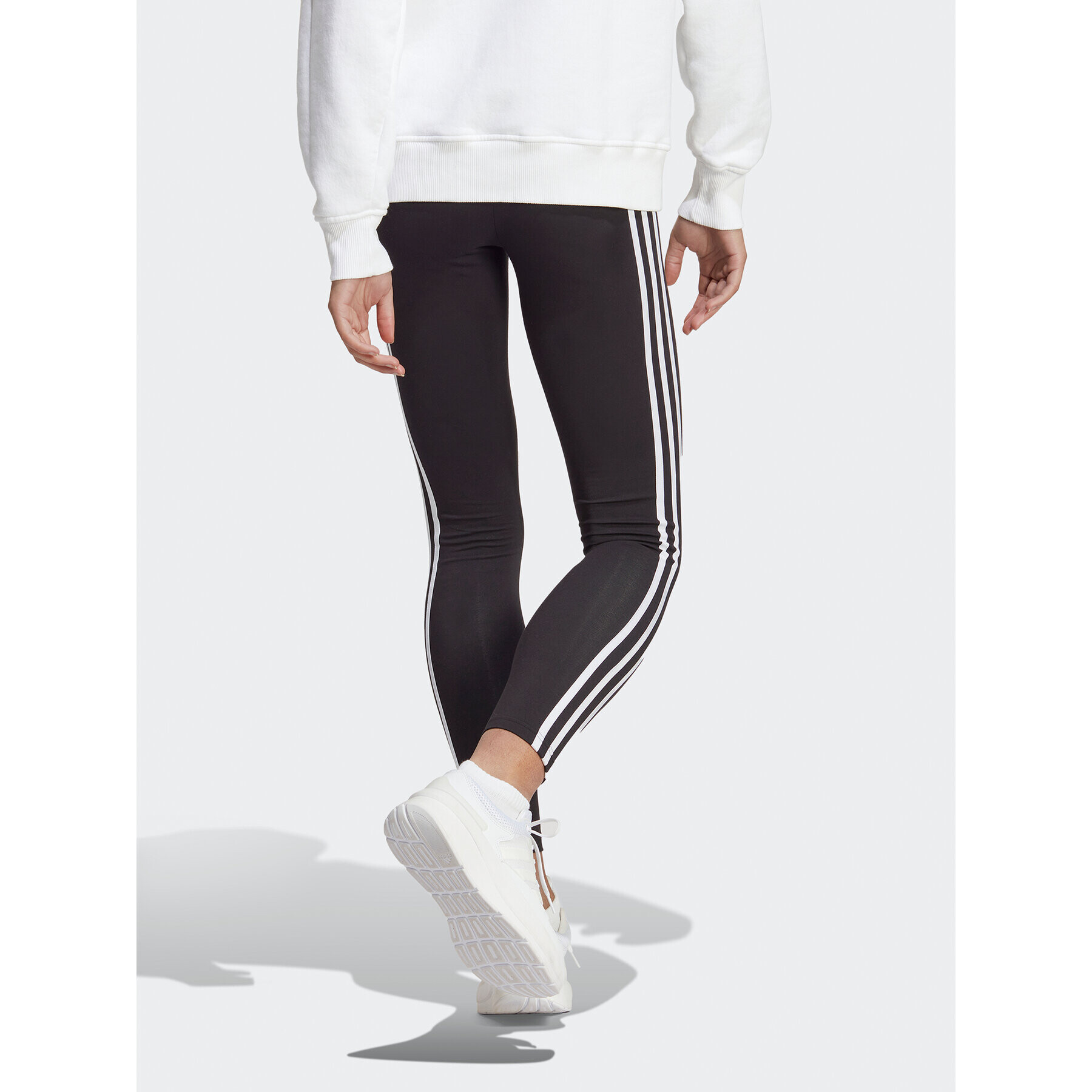 adidas Legíny Future Icons 3-Stripes Leggings HT4713 Čierna Regular Fit - Pepit.sk