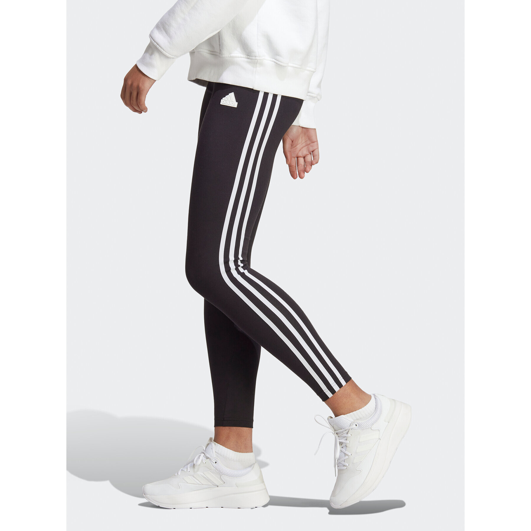 adidas Legíny Future Icons 3-Stripes Leggings HT4713 Čierna Regular Fit - Pepit.sk