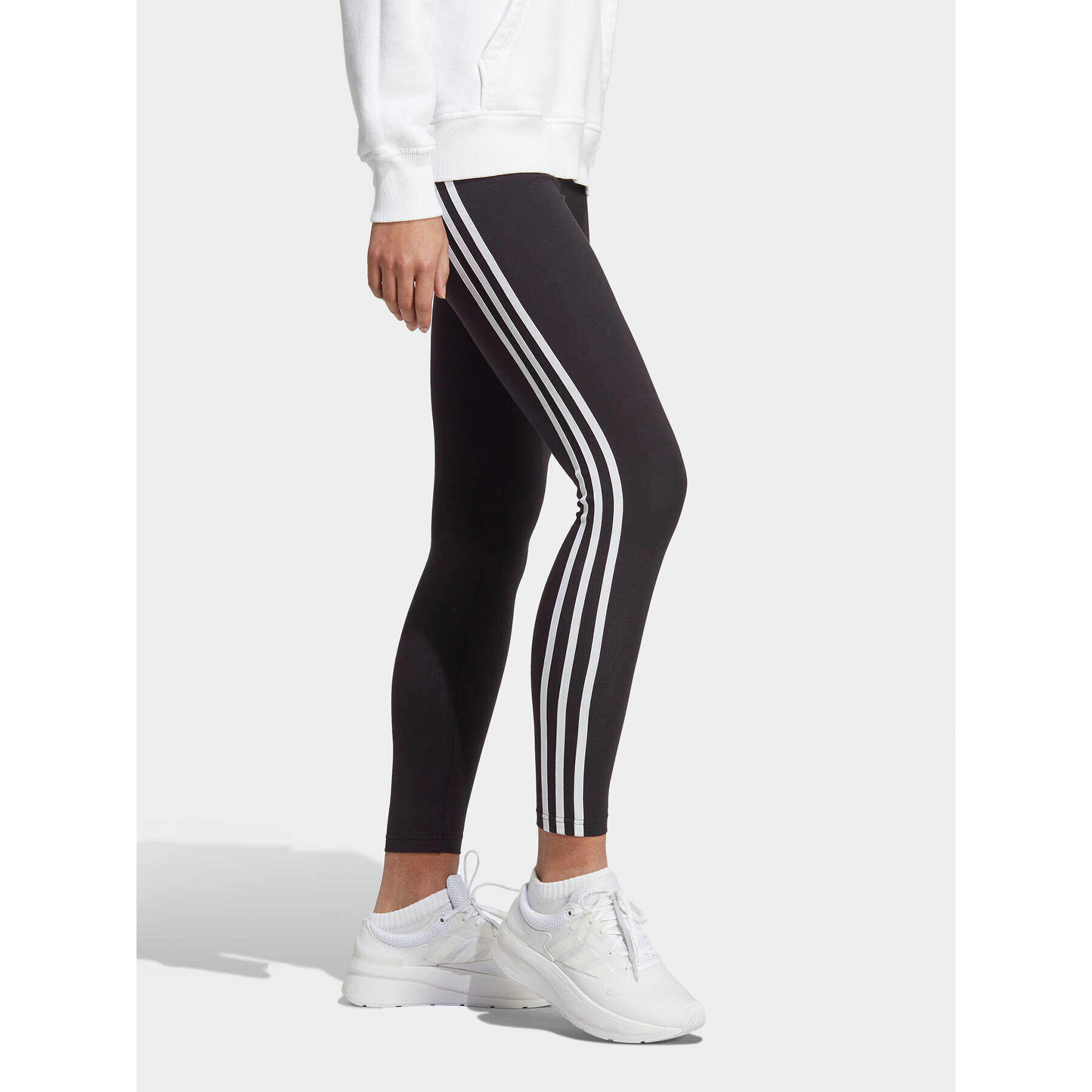 adidas Legíny Future Icons 3-Stripes Leggings HT4713 Čierna Regular Fit - Pepit.sk