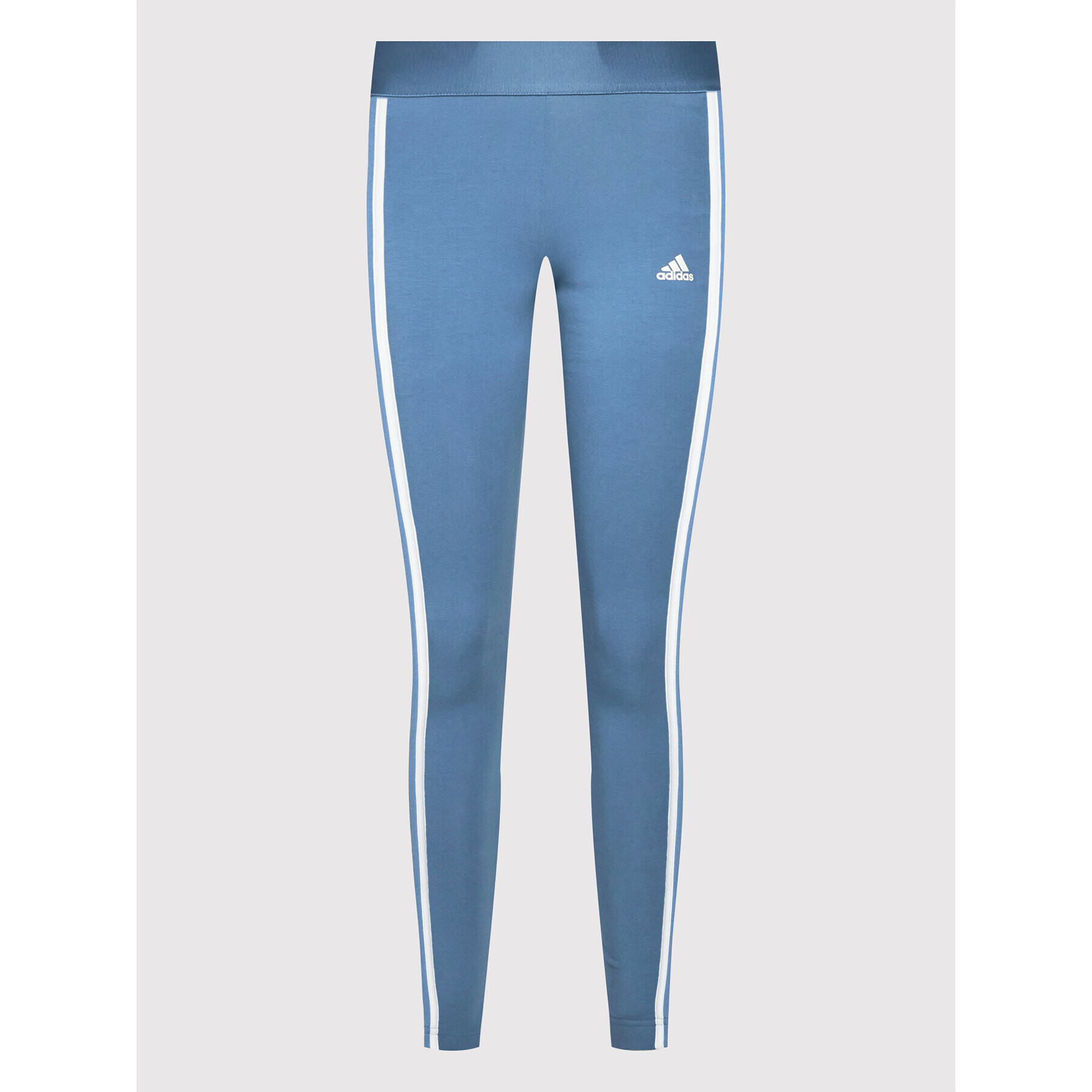 adidas Legíny Loungewear Essentials 3-Stripes HD1830 Modrá Tight Fit - Pepit.sk