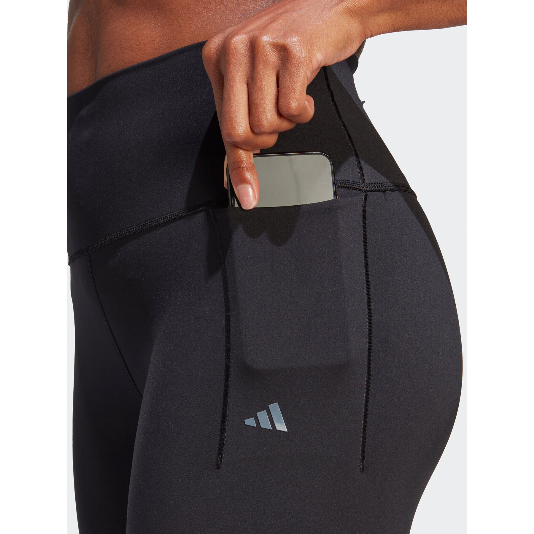 adidas Legíny Optime Training Luxe 7/8 Leggings HS7425 Čierna - Pepit.sk