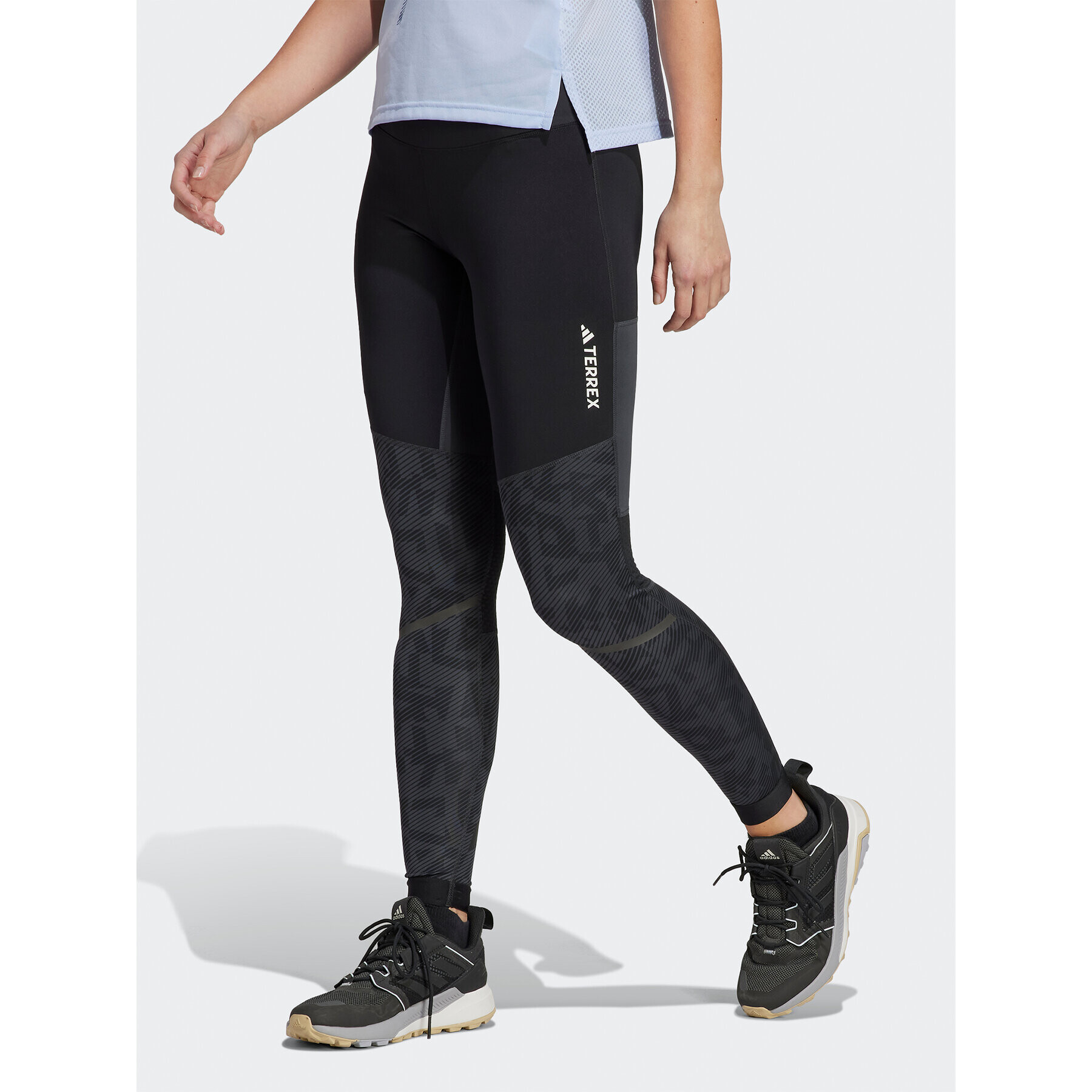 adidas Legíny Terrex Agravic Trail HL1727 Sivá Tight Fit - Pepit.sk