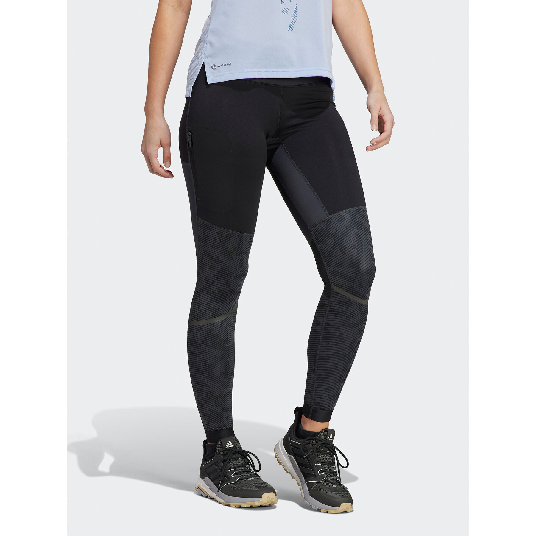 adidas Legíny Terrex Agravic Trail HL1727 Sivá Tight Fit - Pepit.sk