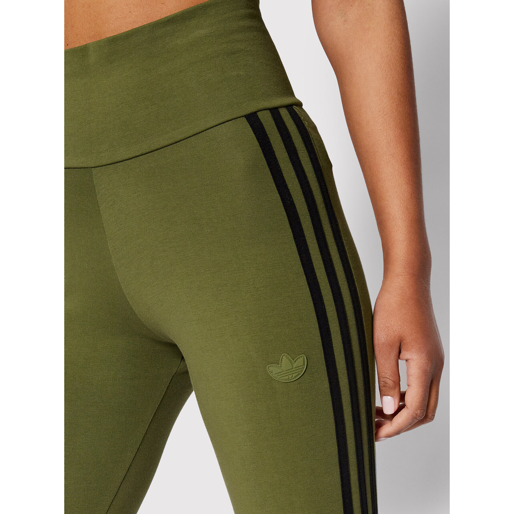 adidas Legíny Tights HE9559 Zelená Slim Fit - Pepit.sk