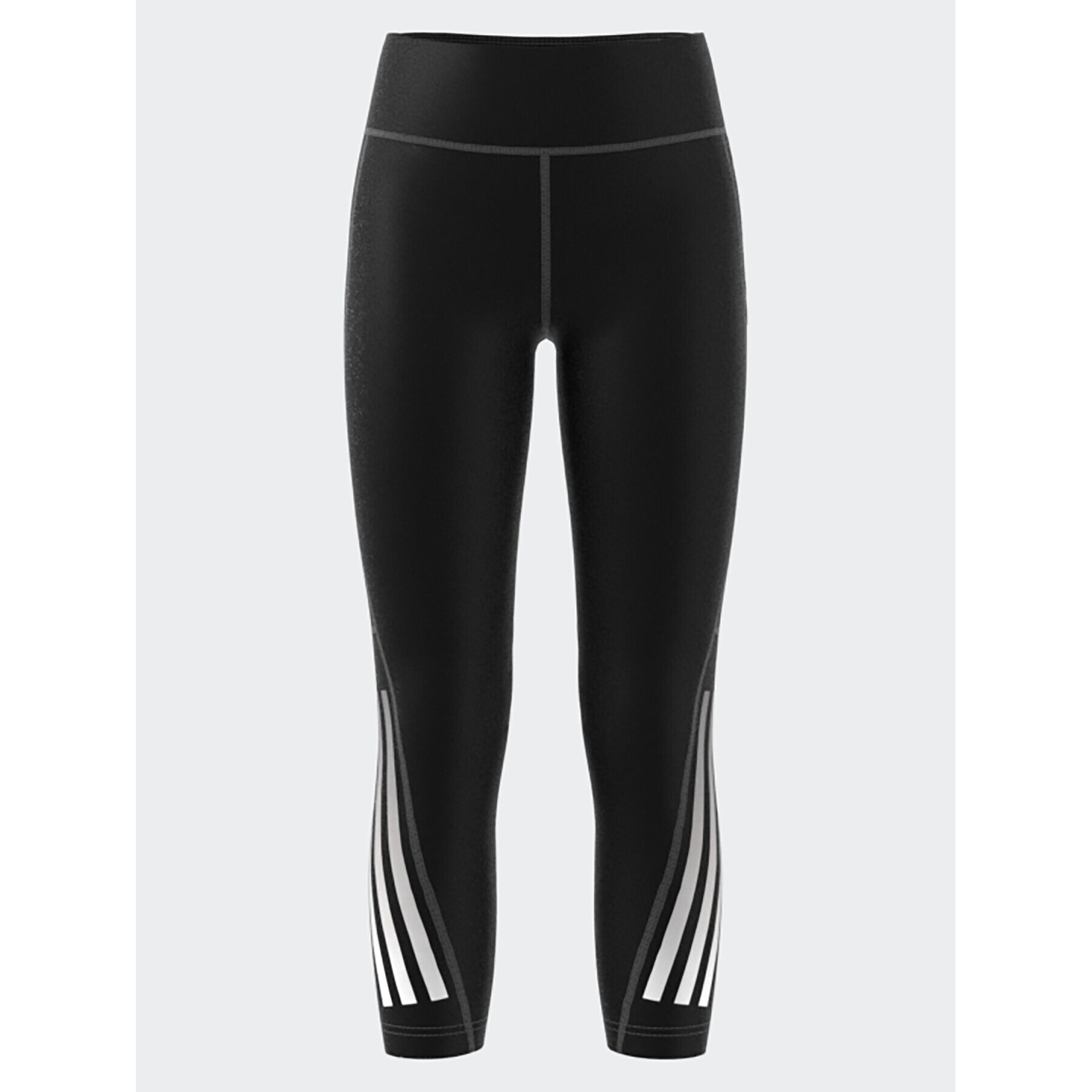 adidas Legíny Training AEROREADY 3-Stripes High-Rise 7/8 Optime Pocket Leggings IJ7121 Čierna - Pepit.sk