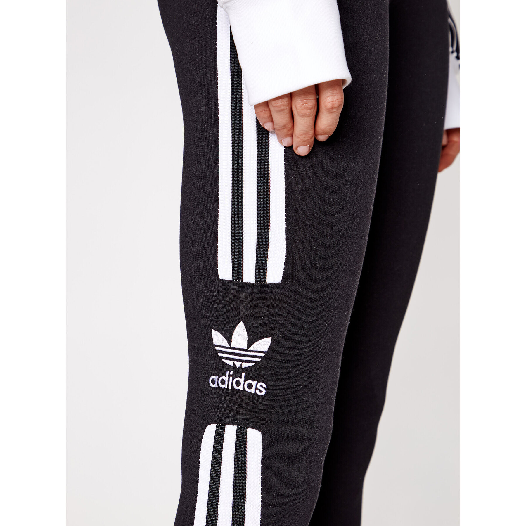 adidas Legíny Trefoil DV2636 Čierna Slim Fit - Pepit.sk